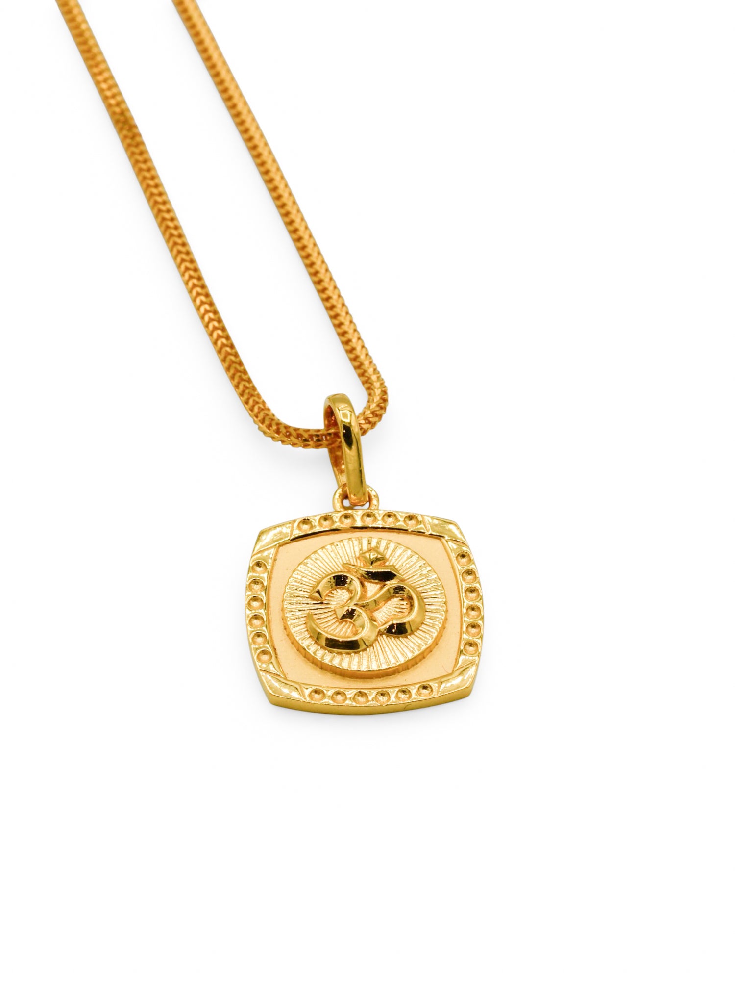 22Ct Gold Om Pendant