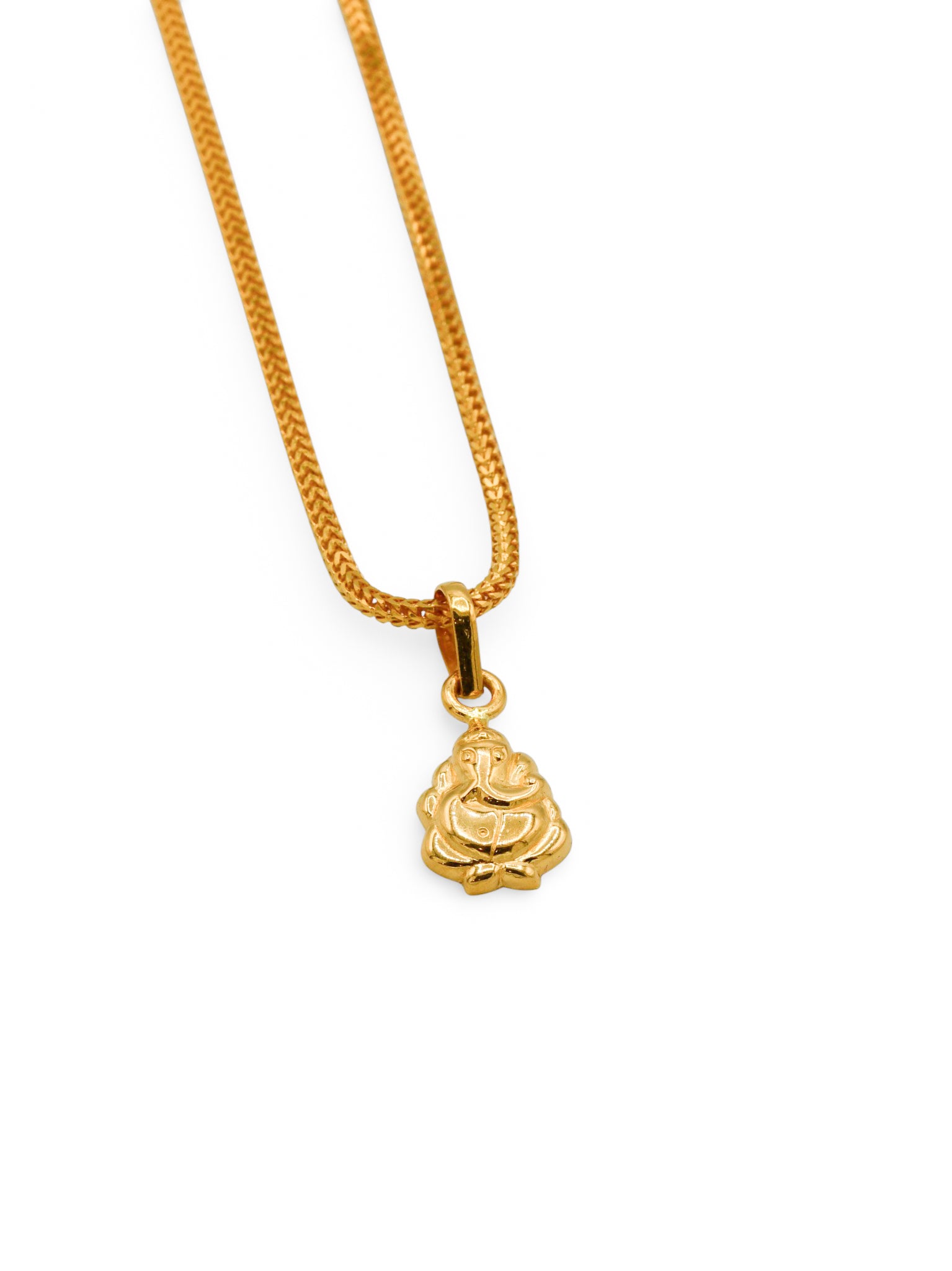 22Ct Gold Ganeshji Pendant