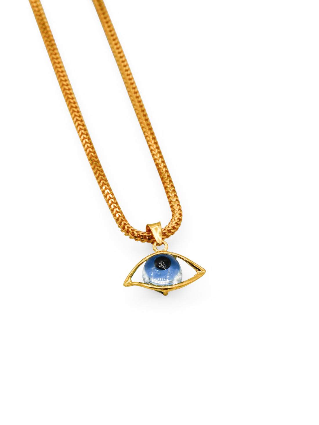 22Ct Gold Evil Eye Pendant