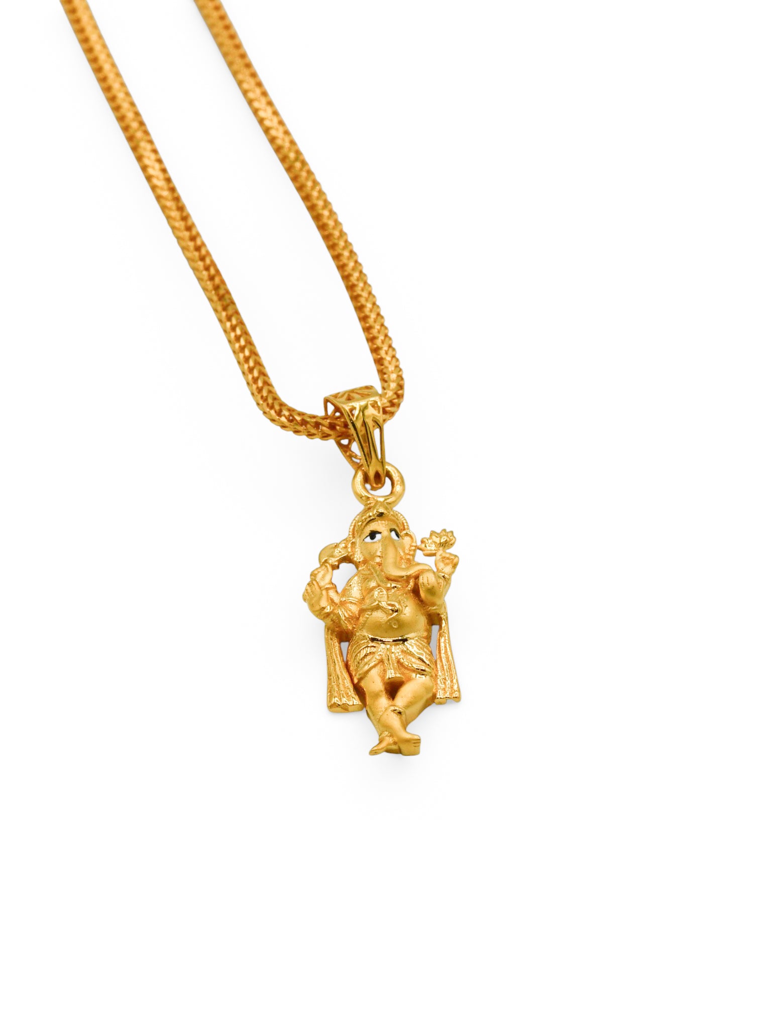 22Ct Gold Ganeshji Pendant