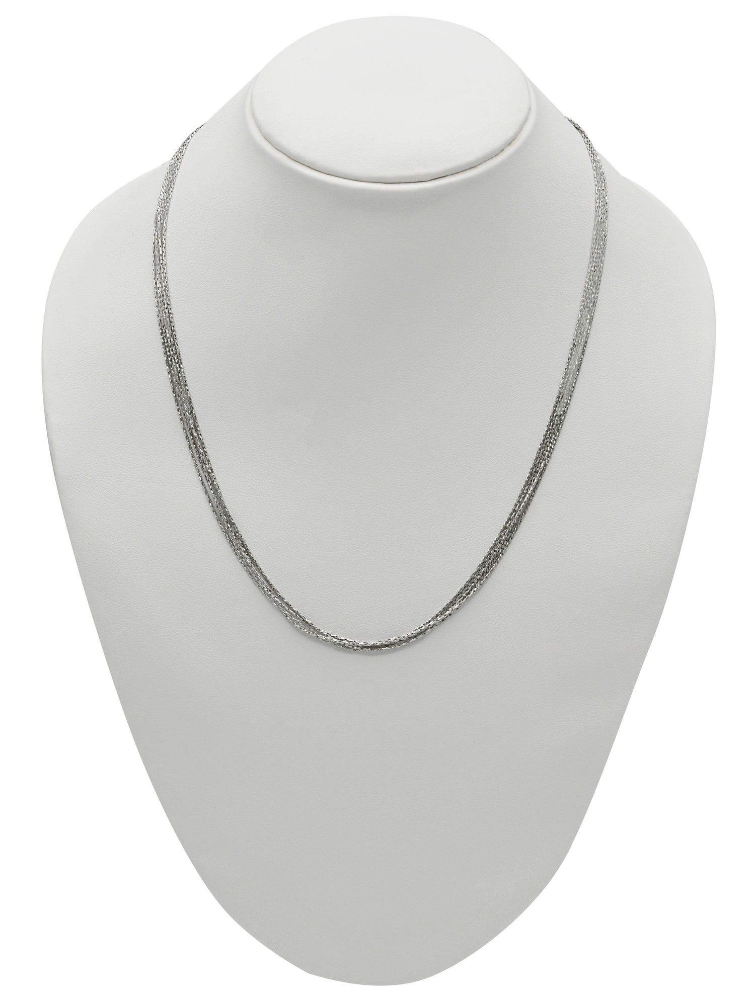 Sterling Silver 5 Row Chain