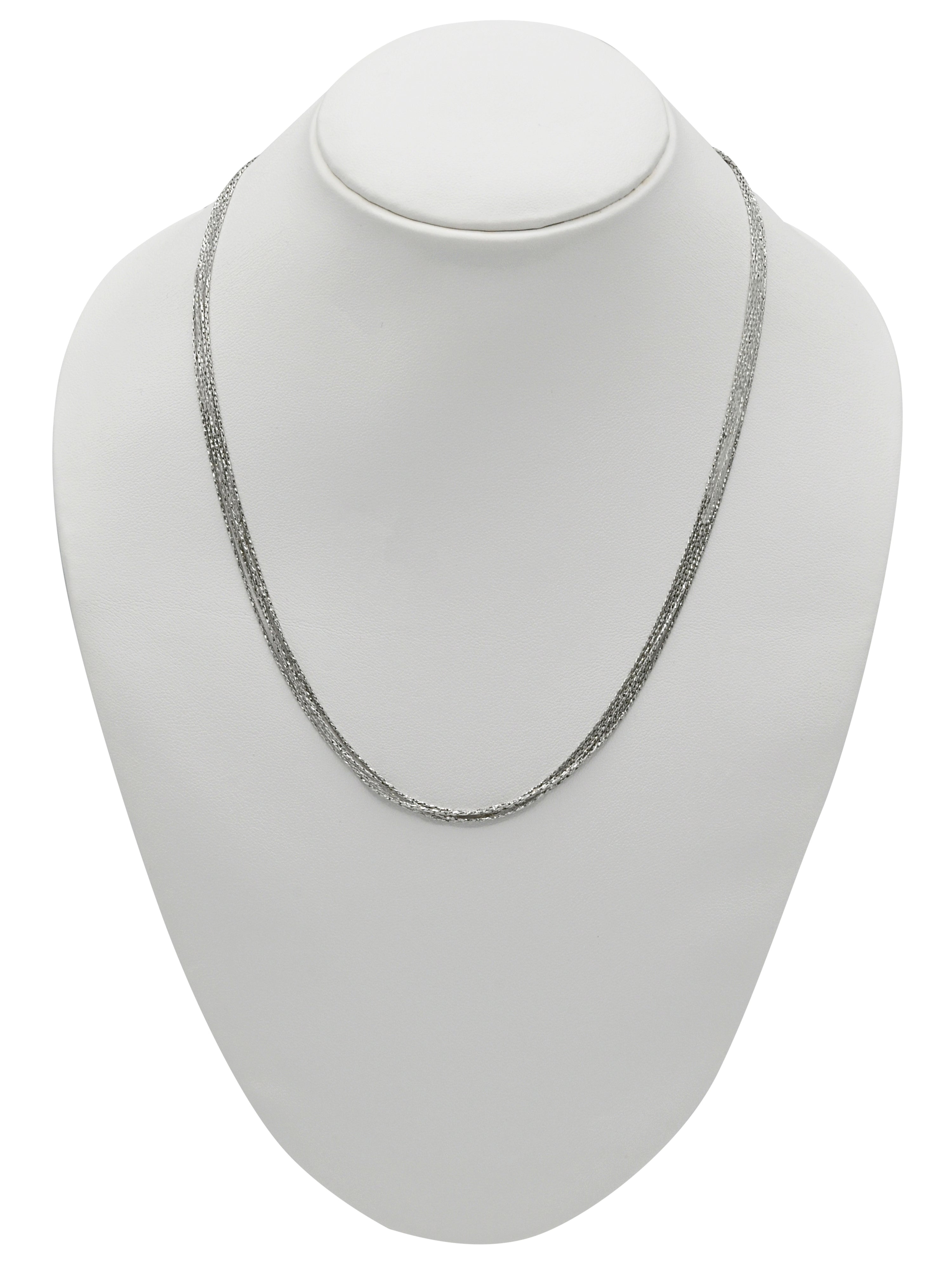 Sterling Silver 5 Row Chain - Roop Darshan