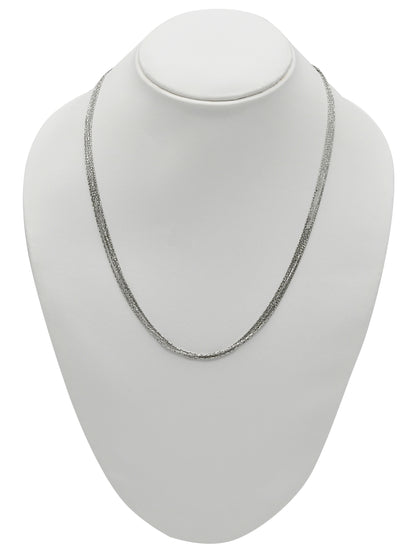 Sterling Silver 5 Row Chain