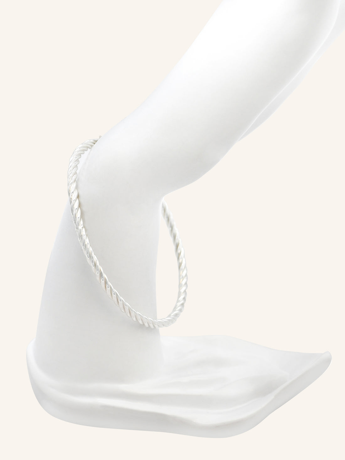 Sterling Silver Twisted Bangle