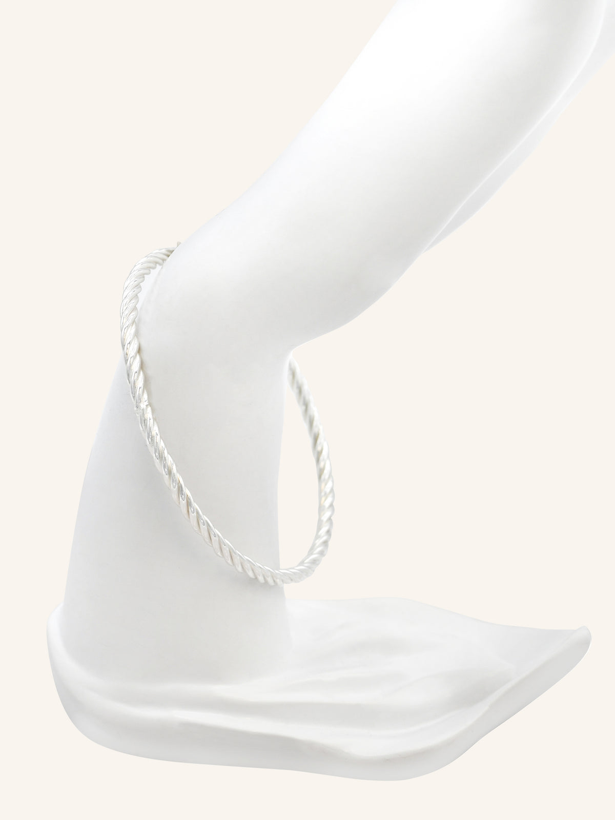 Sterling Silver Twisted Bangle