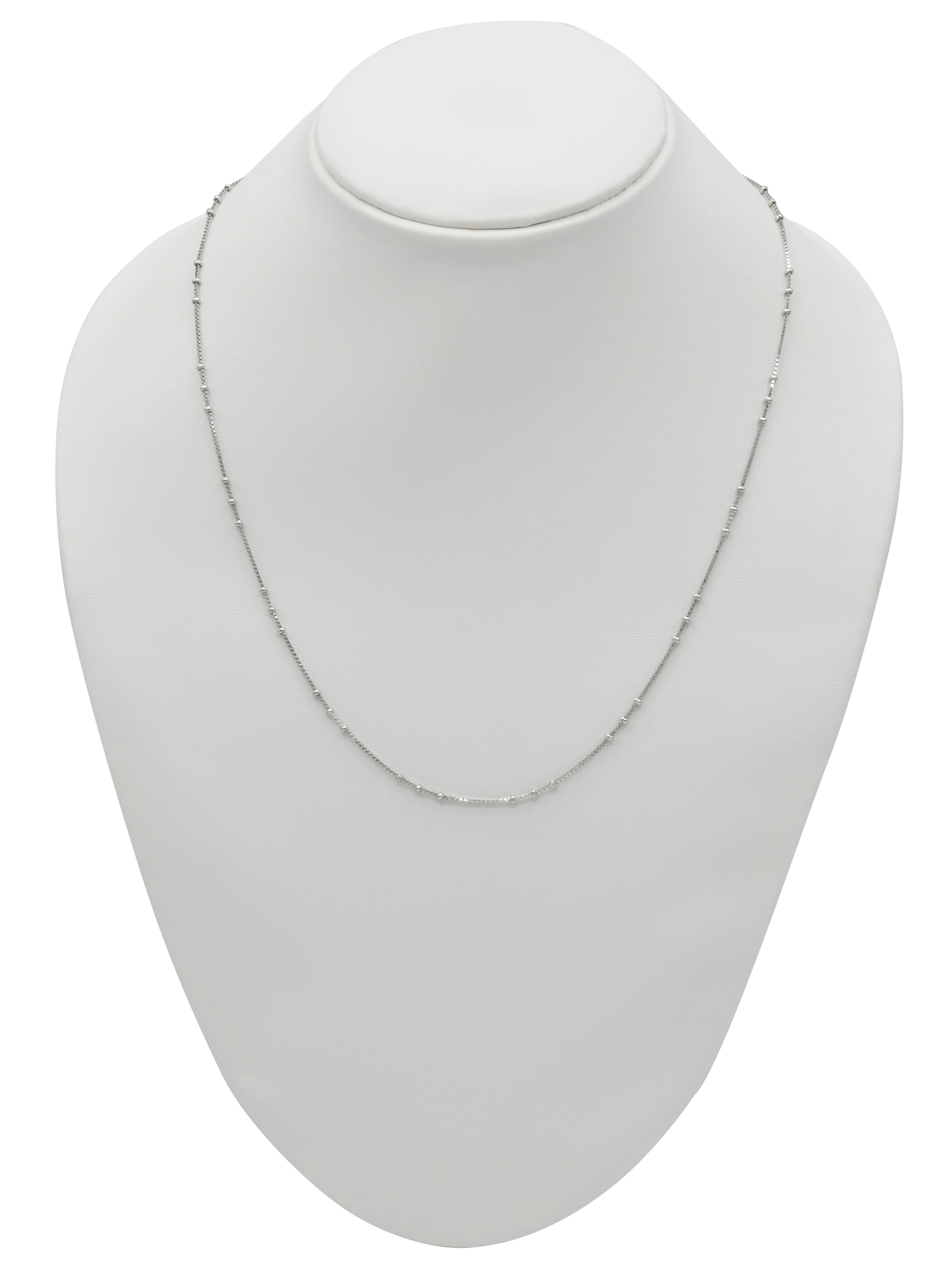 Sterling Silver Ball Chain - Roop Darshan