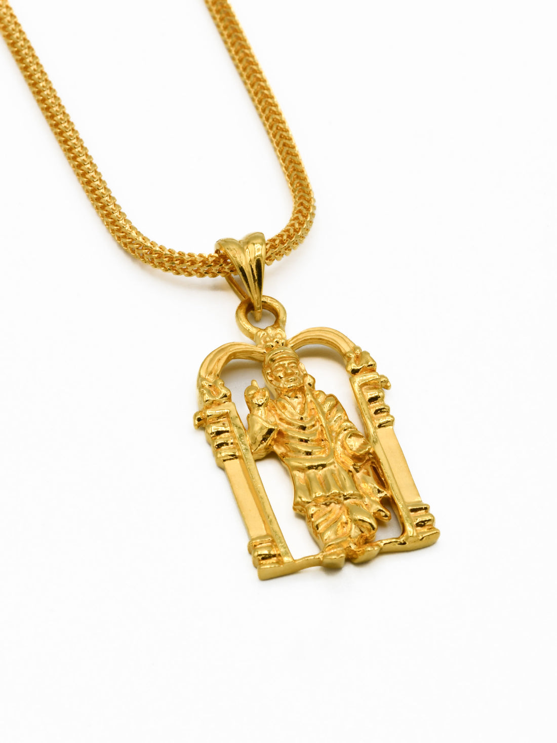 22ct Gold Sai Baba Pendant - Roop Darshan