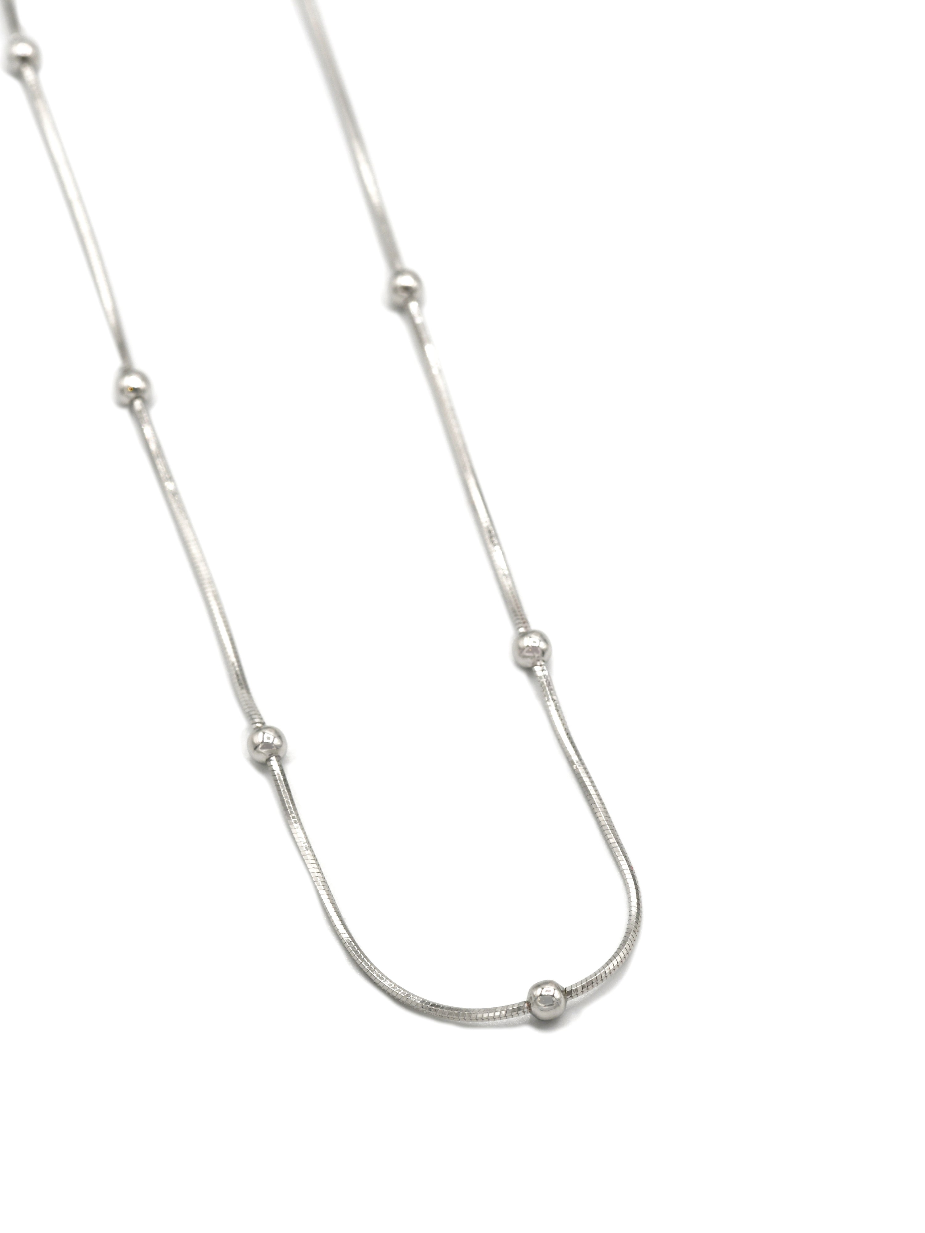 Sterling Silver Ball Chain - Roop Darshan