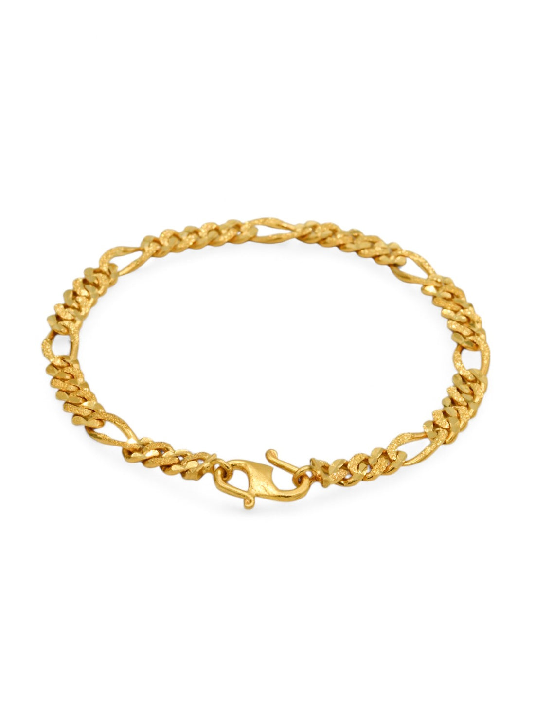 22ct Gold Figaro Bracelet - Roop Darshan