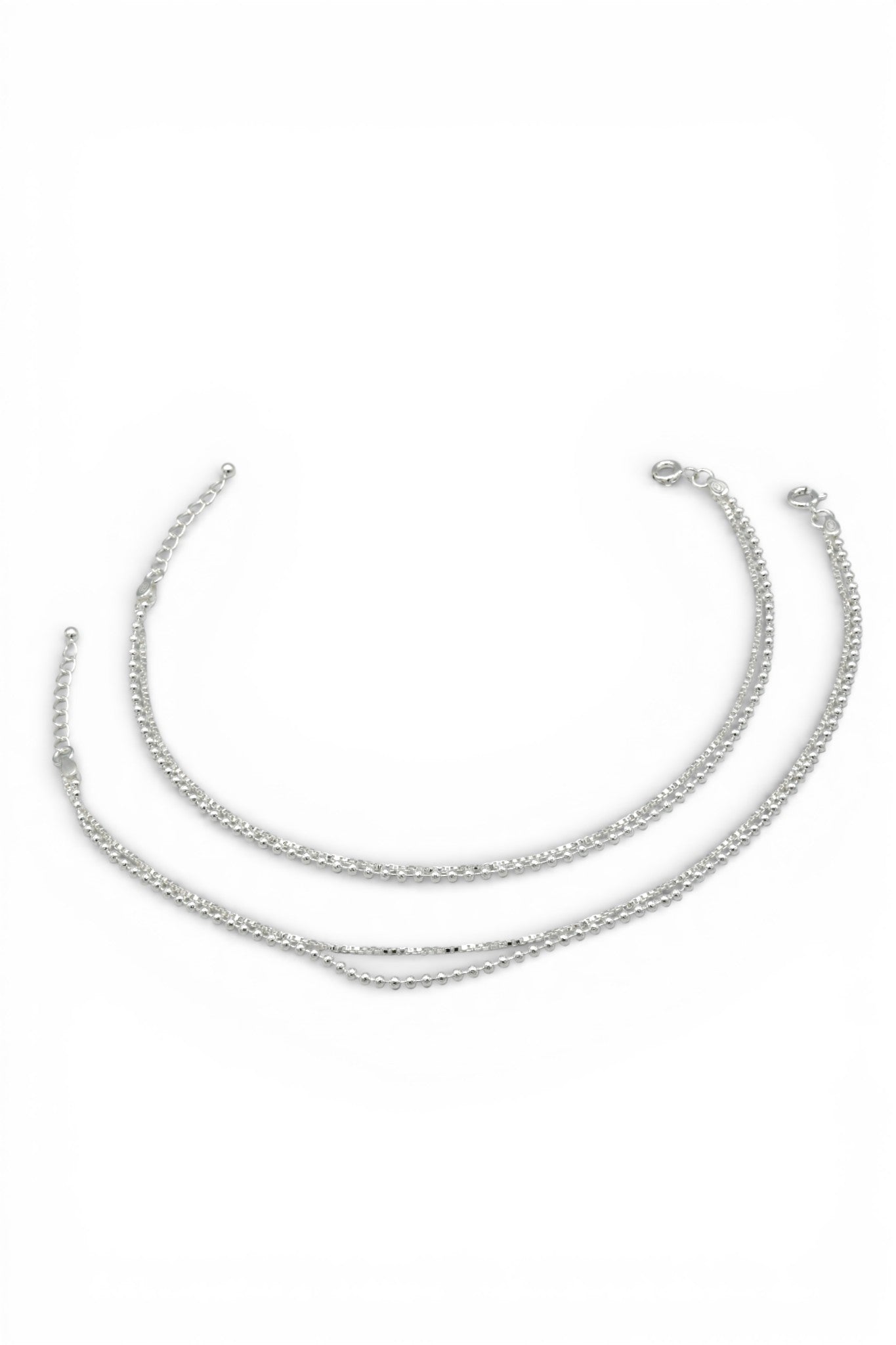 Sterling Silver Ladies Anklets