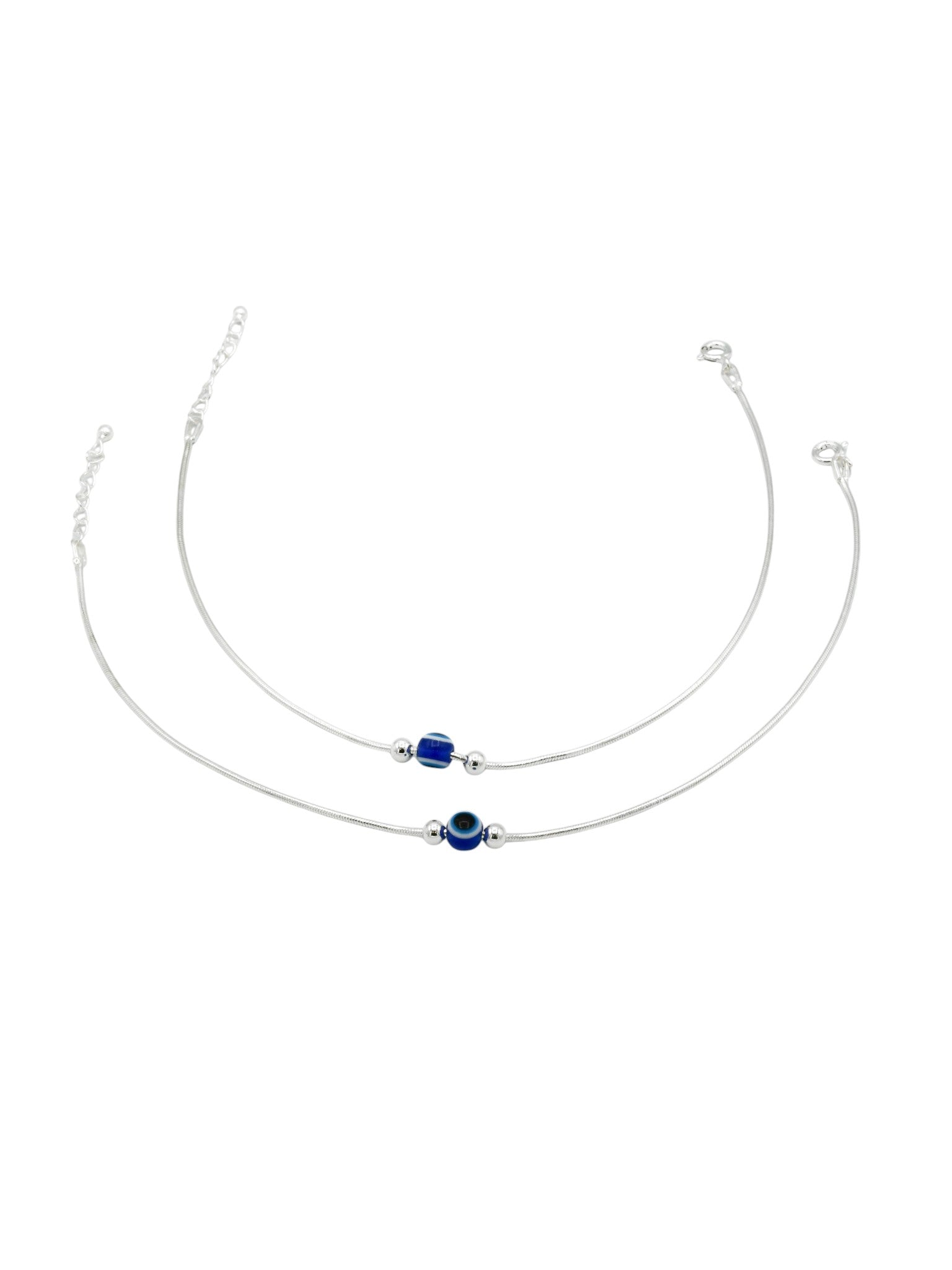 Sterling Silver Ladies Anklets - Roop Darshan