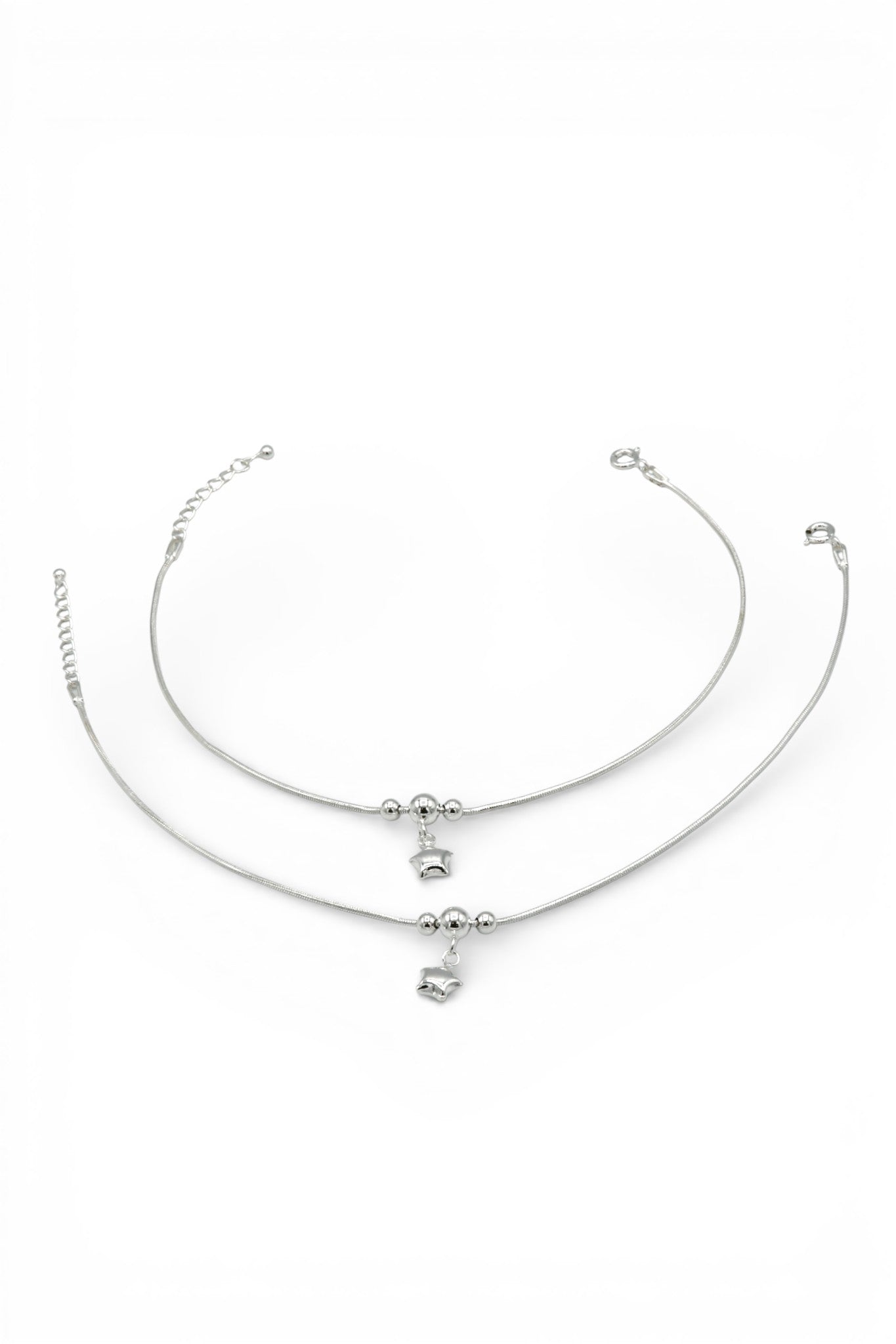 Sterling Silver Ladies Anklets
