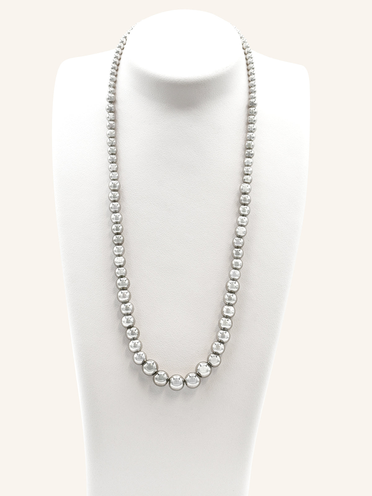 Sterling Silver Ball Necklace