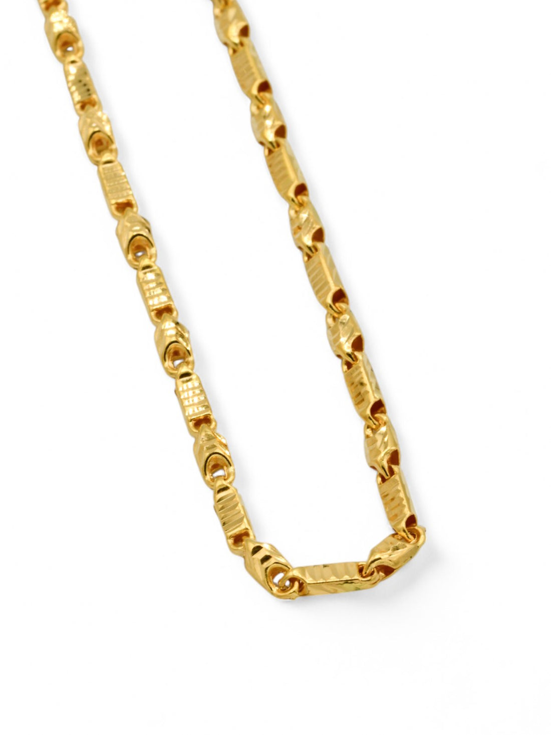 22ct Gold Hollow Chain - Roop Darshan