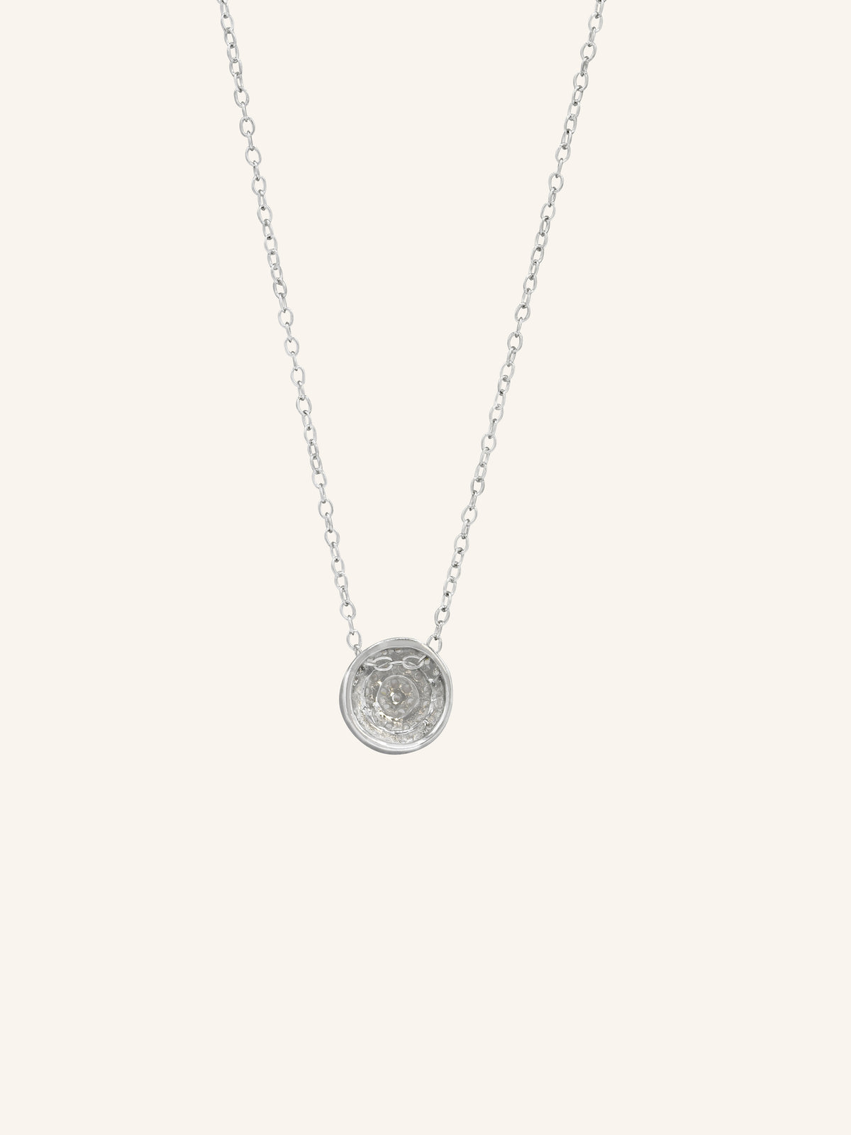Cluster Sterling Silver Necklace