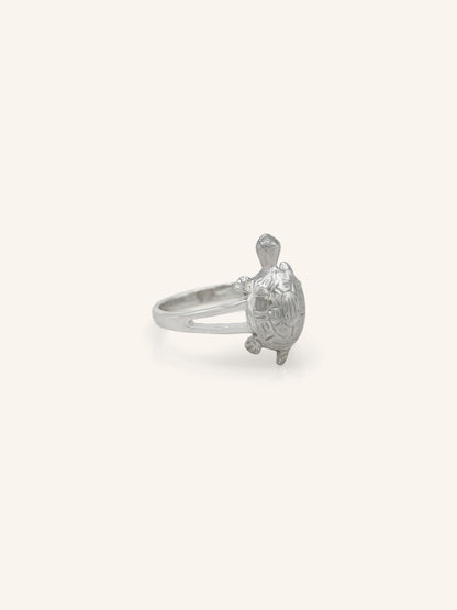 Sterling Silver Turtle Ring