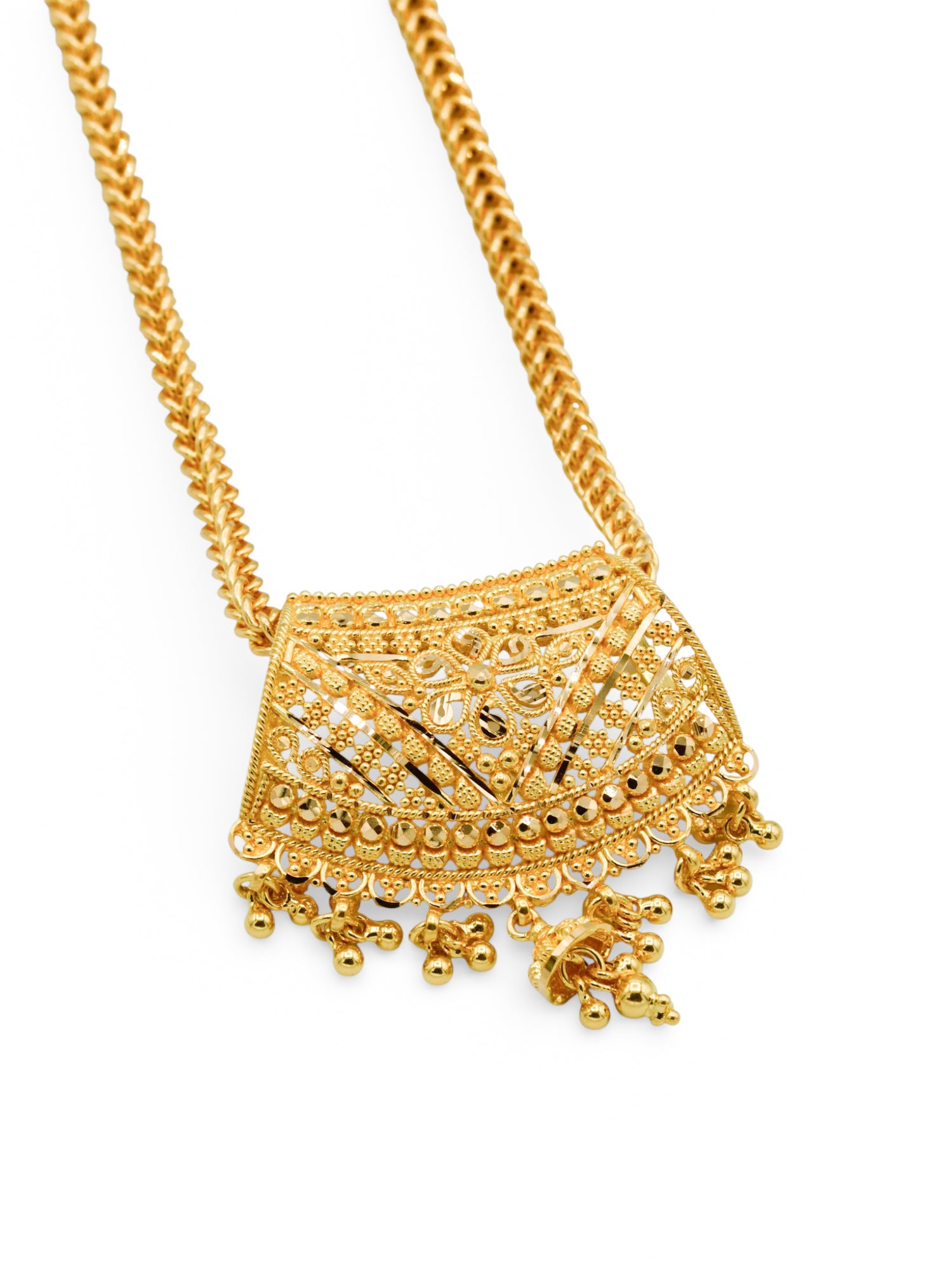 22Ct Gold Filigree Pendant