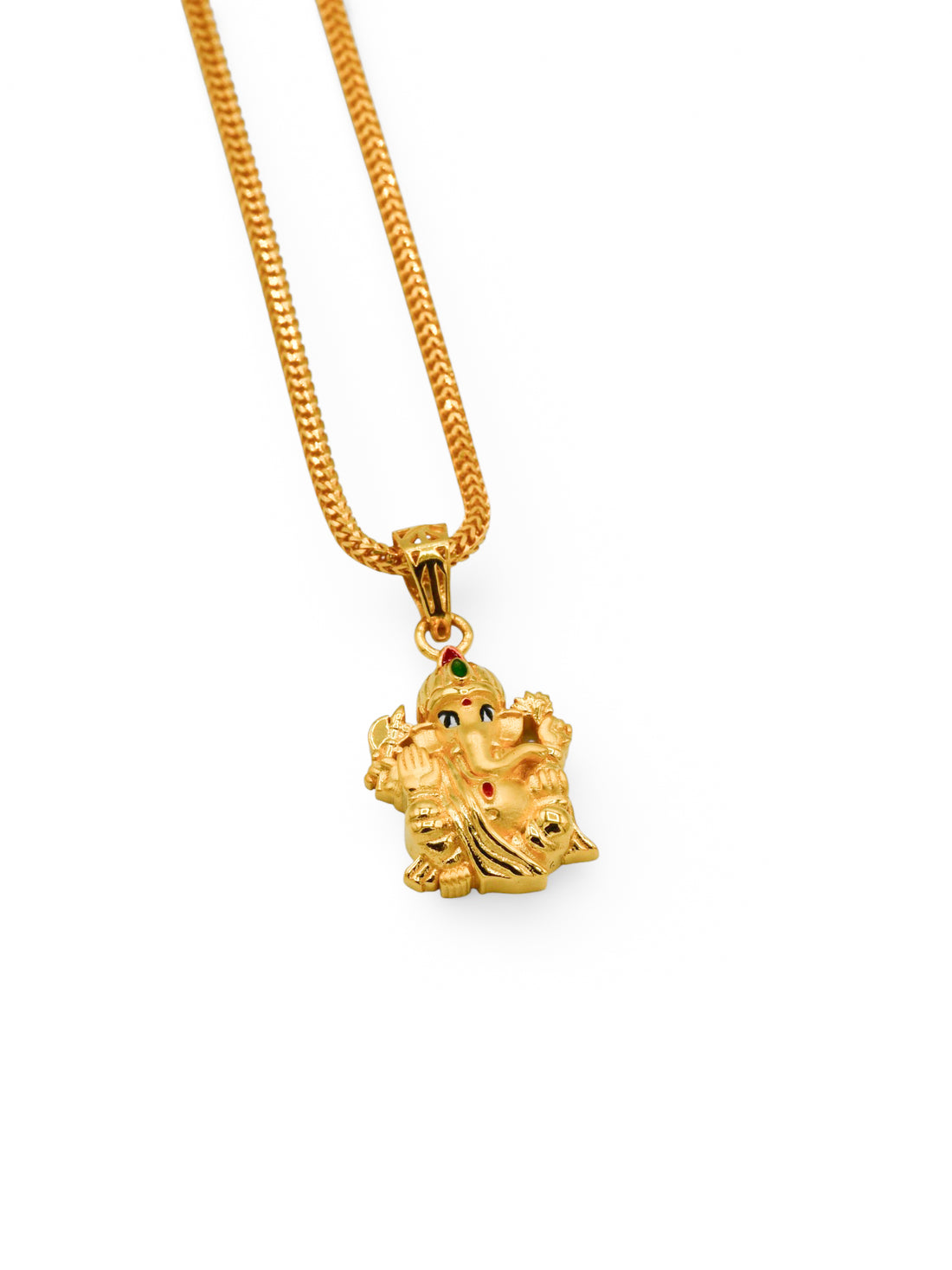 22Ct Gold Ganeshji Pendant