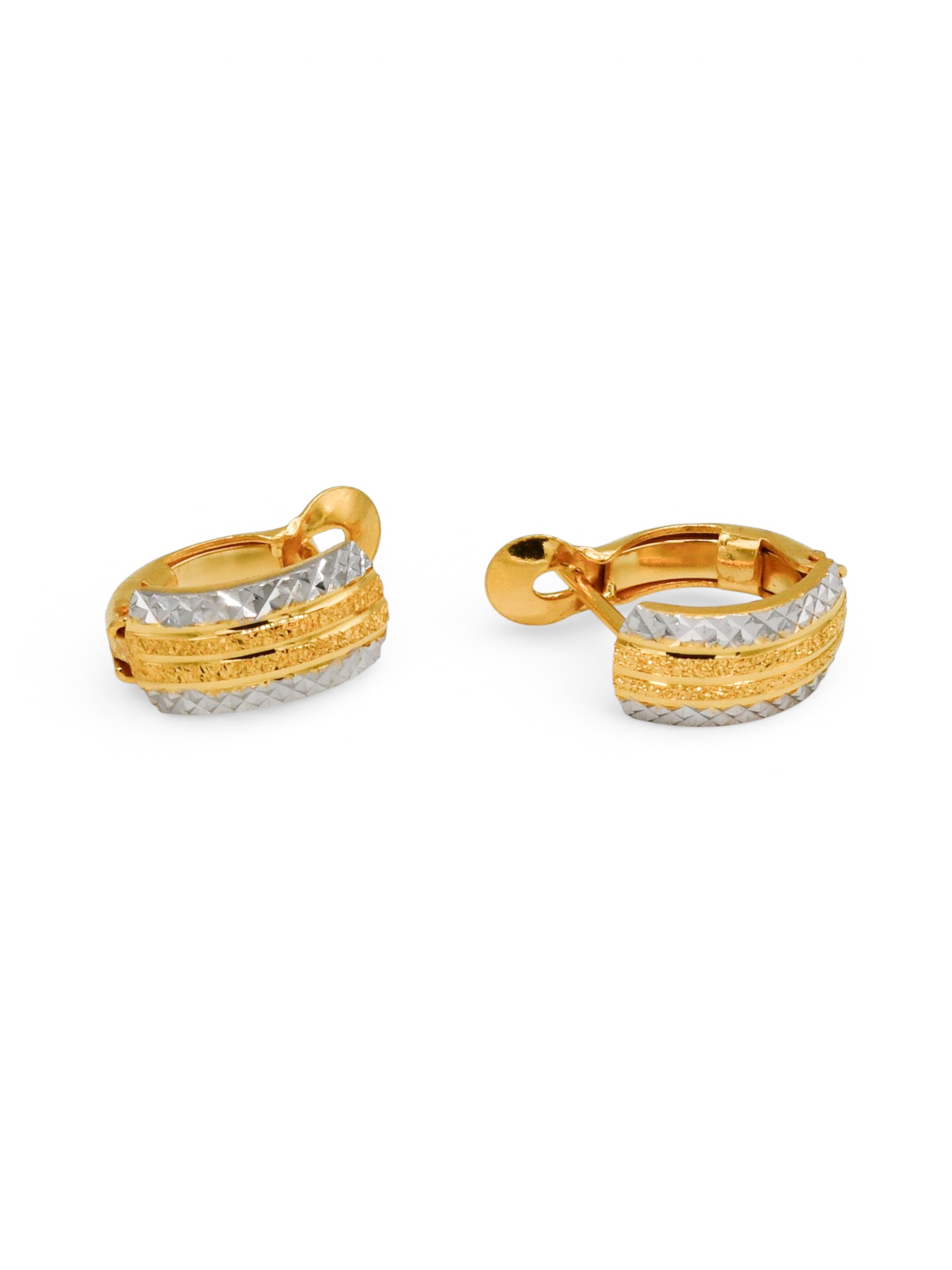 22Ct Gold Two Tone Spring Bali