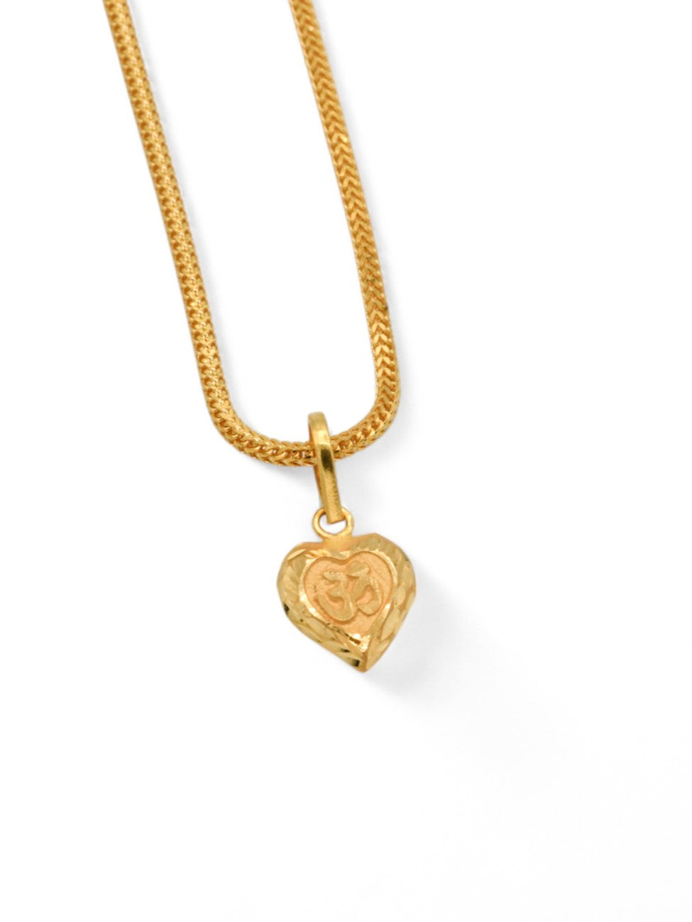 22ct Gold Om Pendant