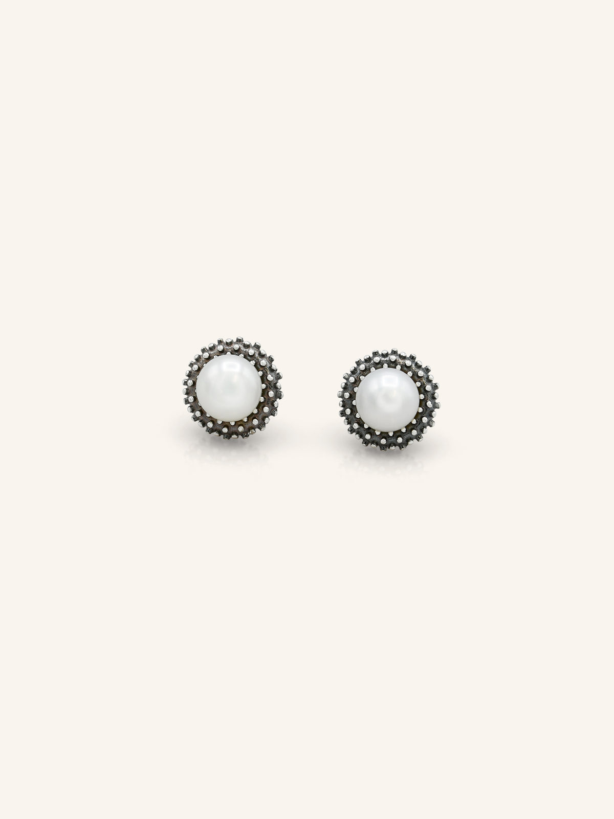 Sterling Silver Antique Studs