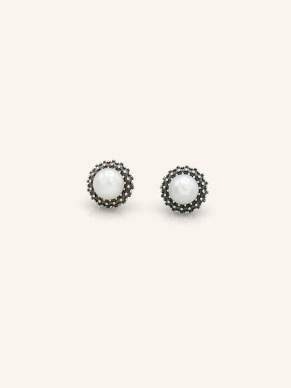 Sterling Silver Antique Studs