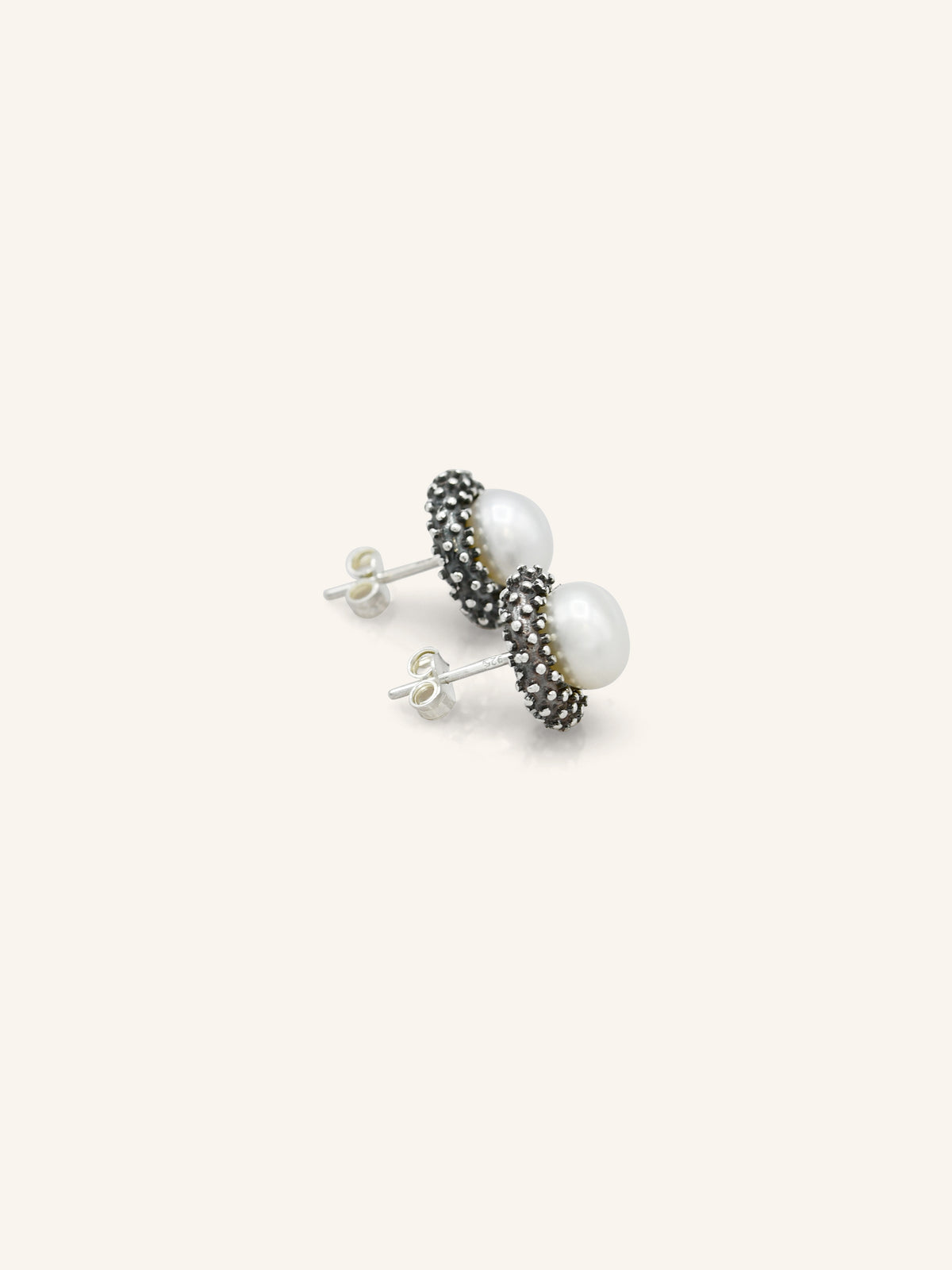Sterling Silver Antique Studs