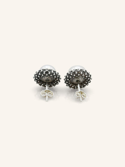 Sterling Silver Antique Studs