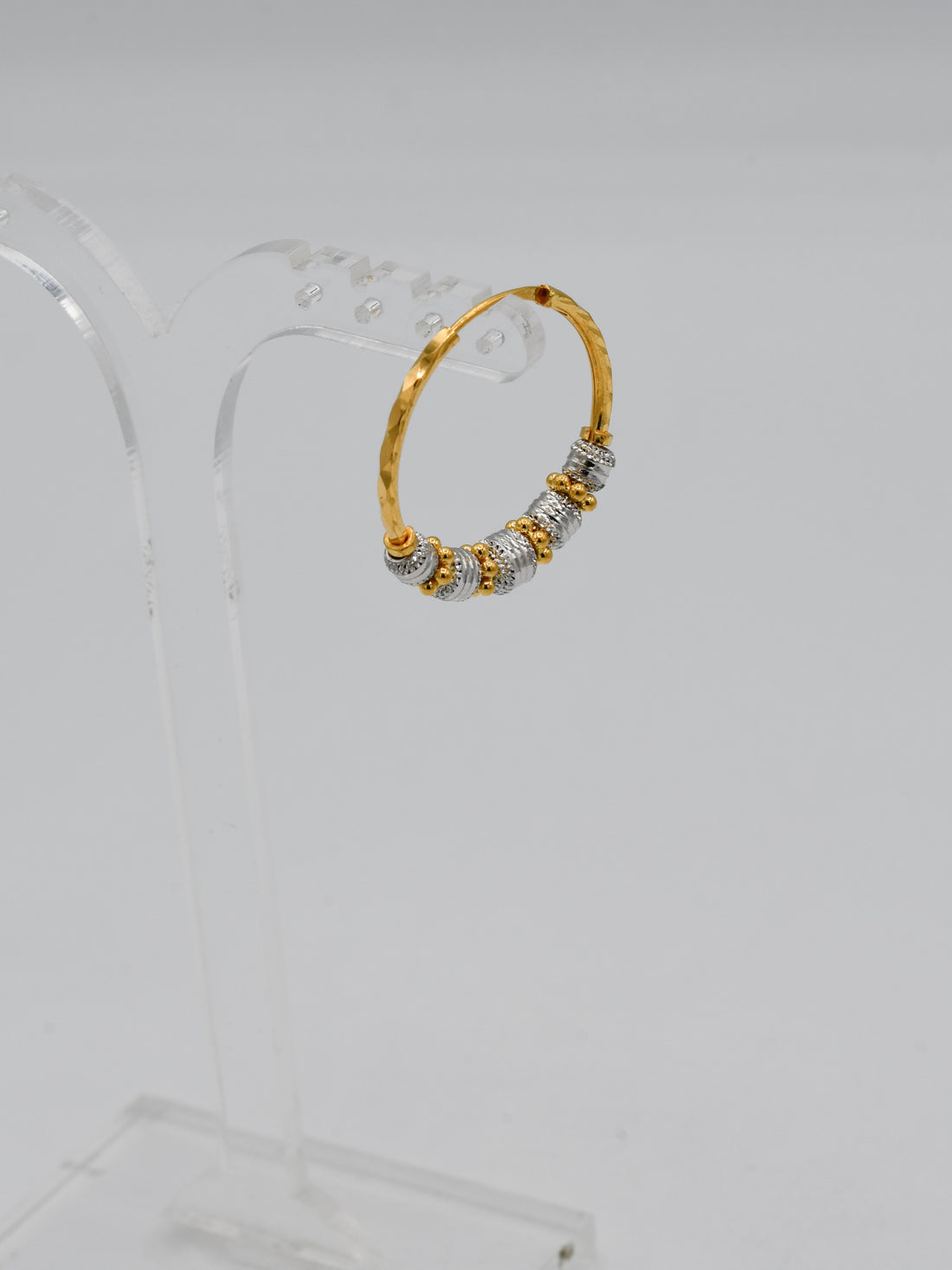 22Ct Gold Two Tone Ball Bali - Roop Darshan