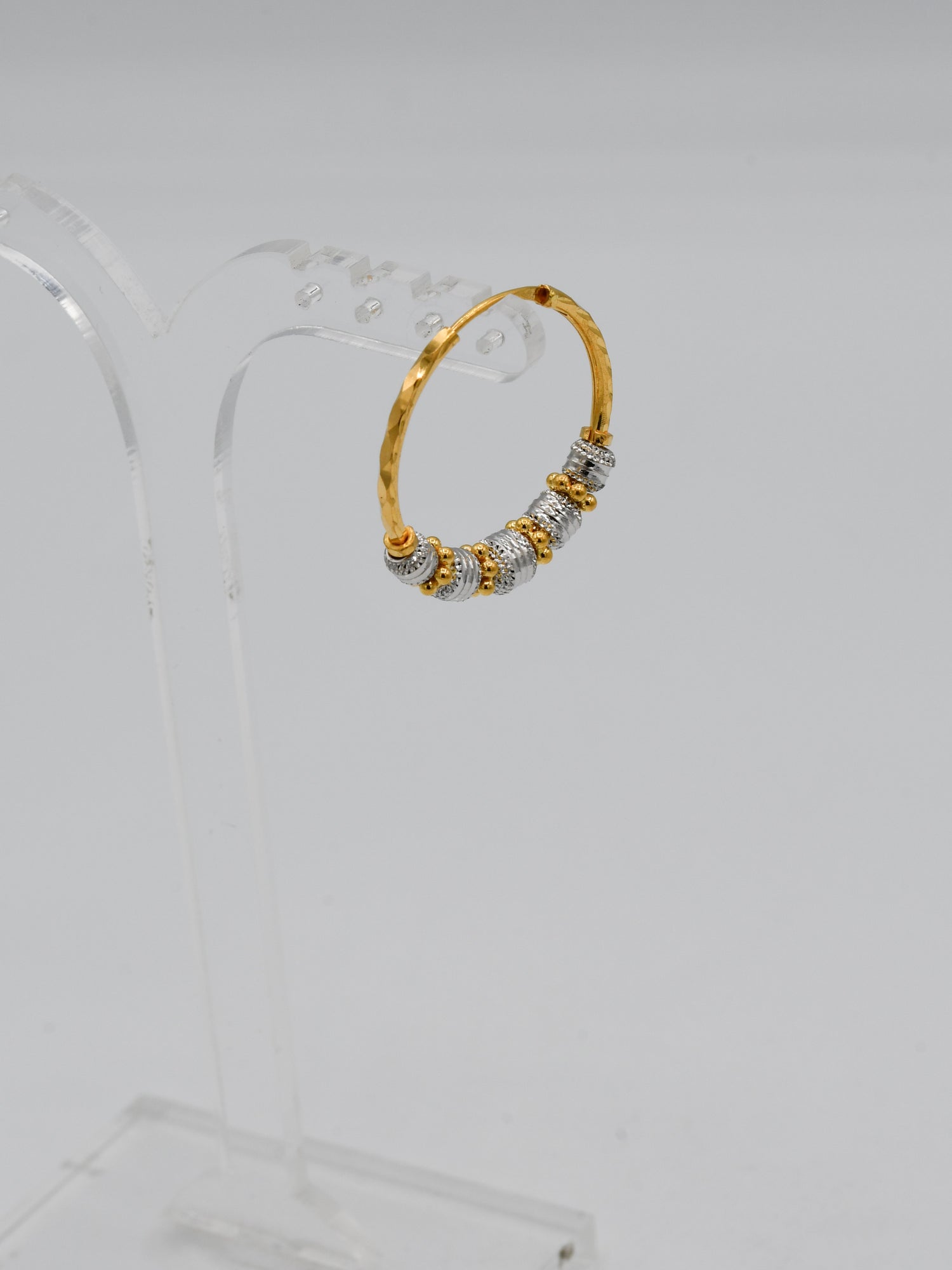 22Ct Gold Two Tone Ball Bali - Roop Darshan