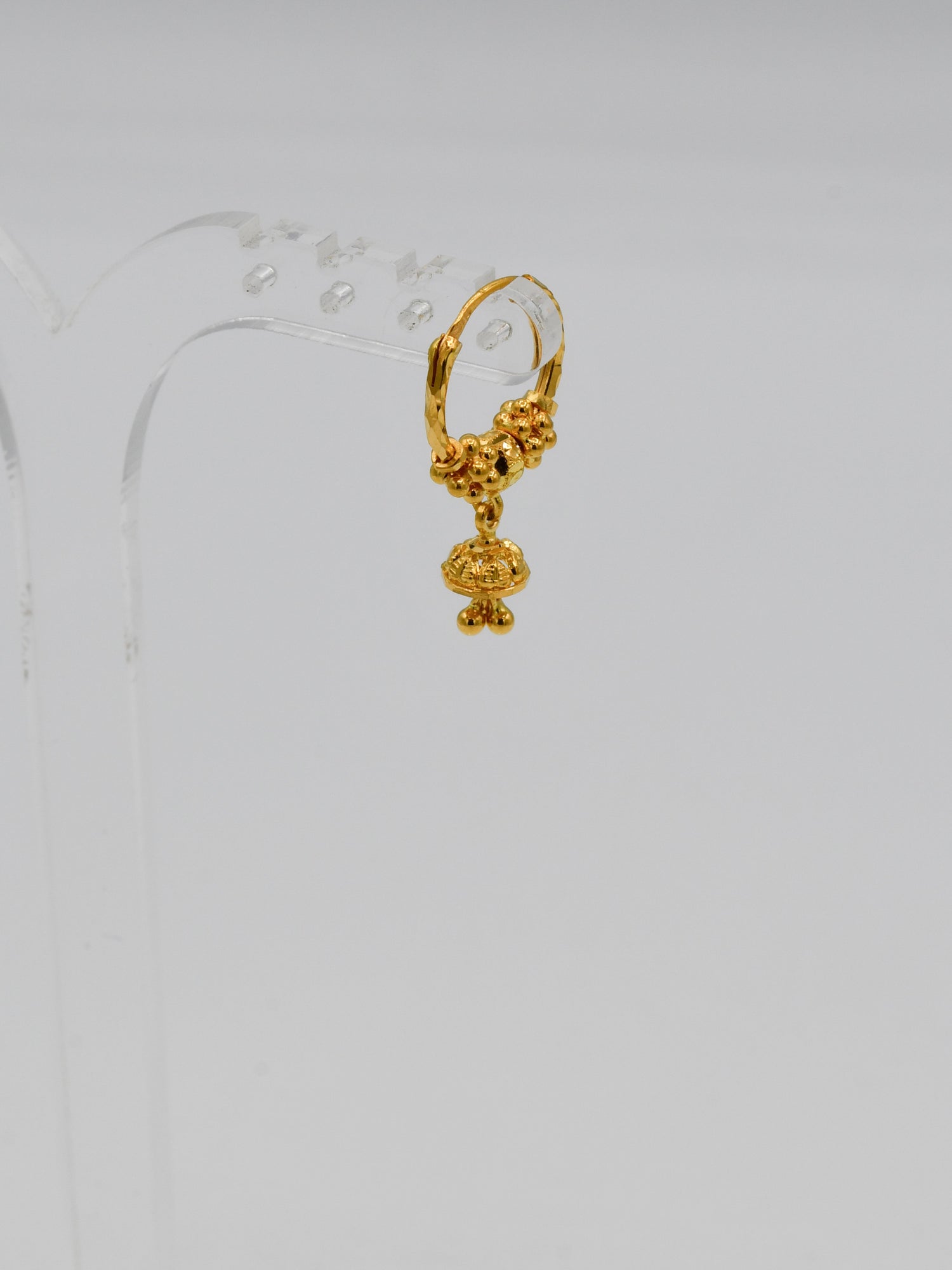 22Ct Gold Jhumkil Bali - Roop Darshan