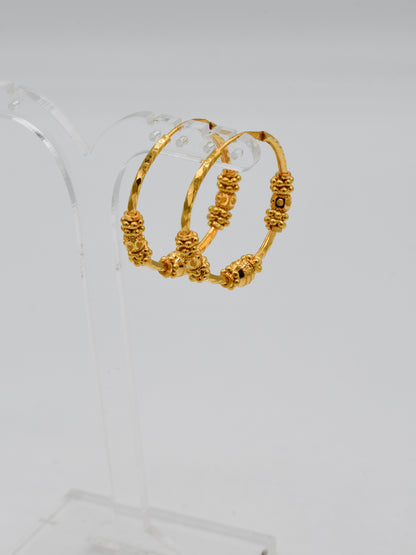 22ct Gold Ball Bali - Roop Darshan