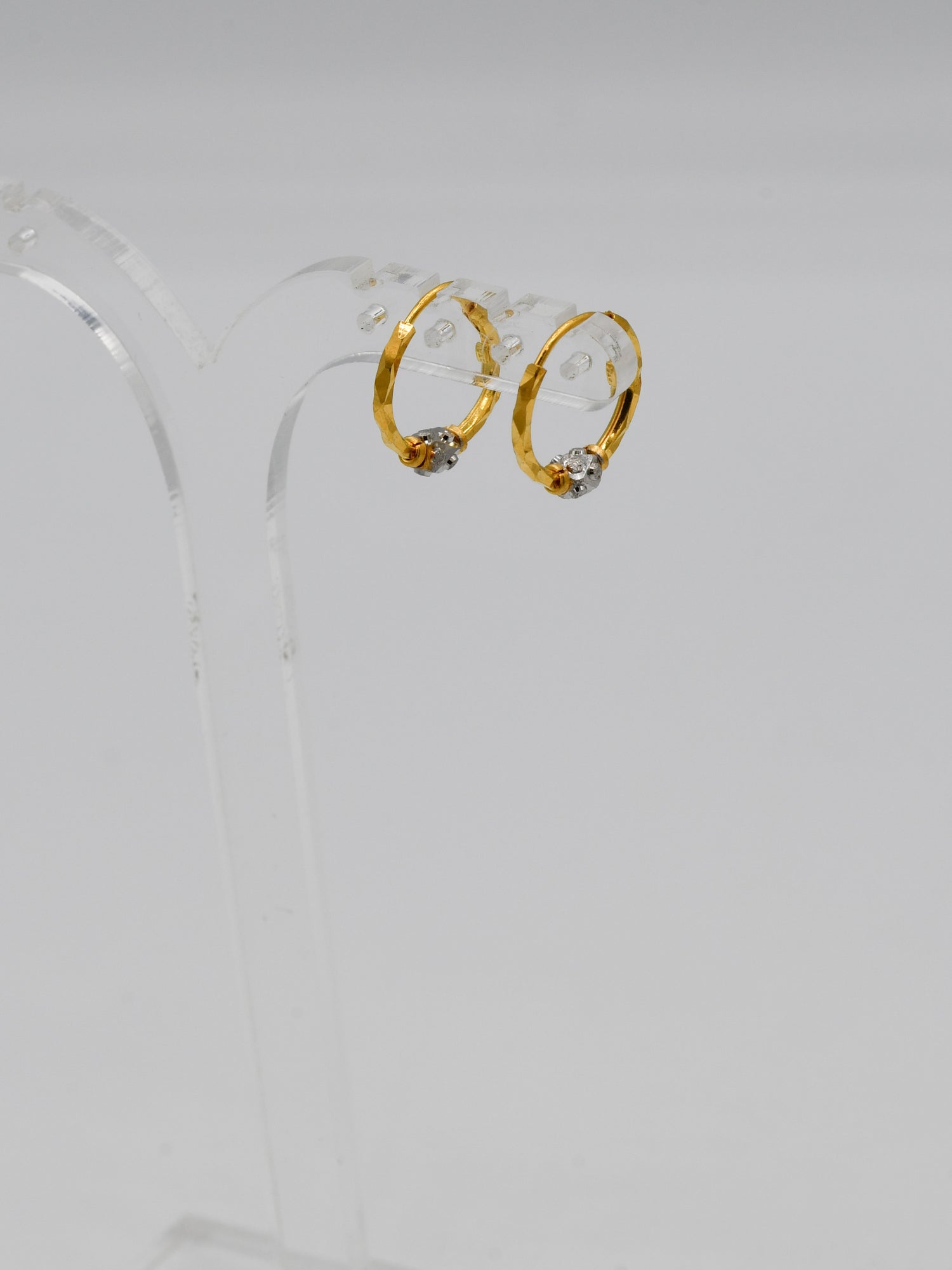 22Ct Gold Two Tone Ball Bali