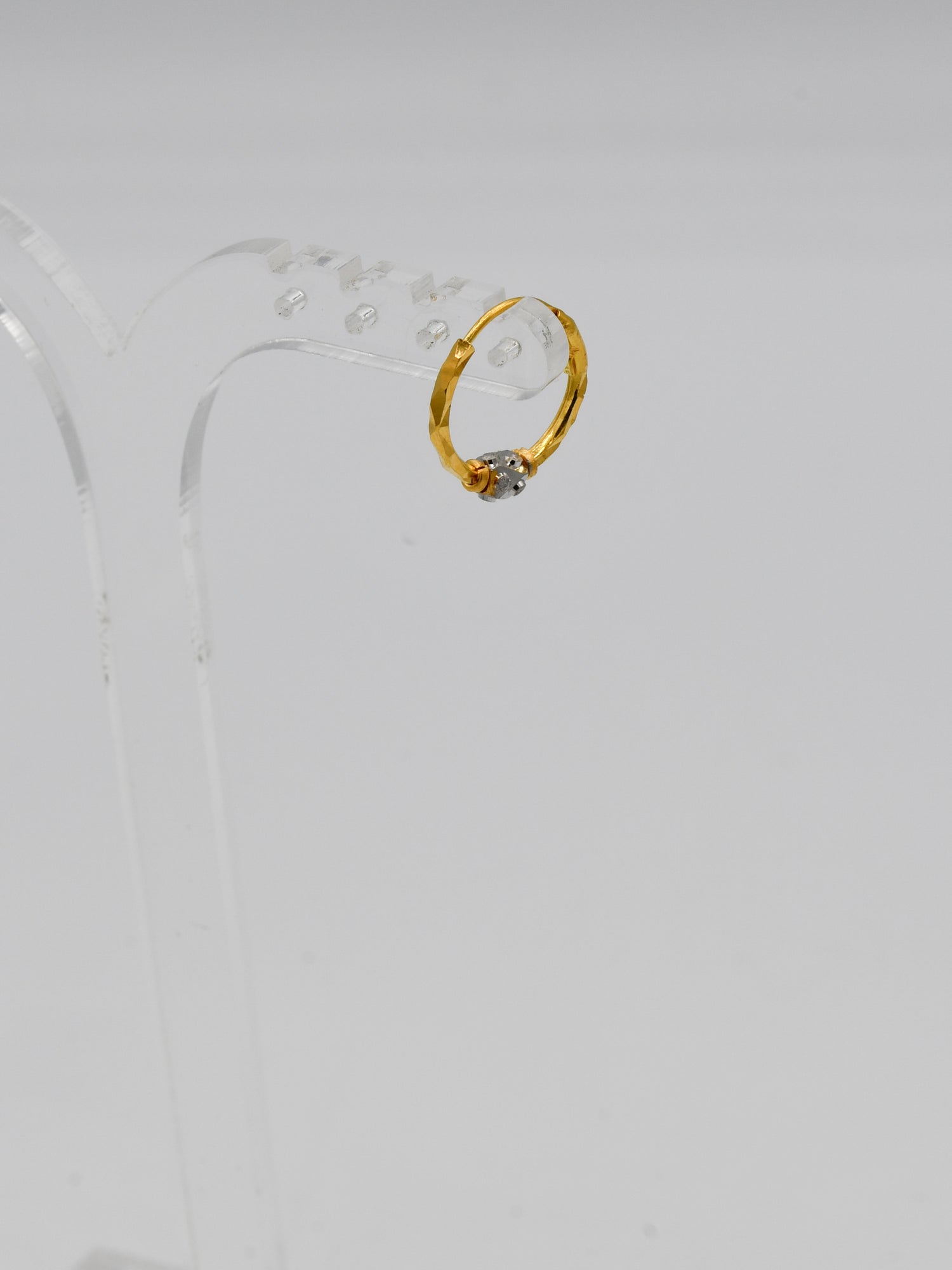 22Ct Gold Two Tone Ball Bali