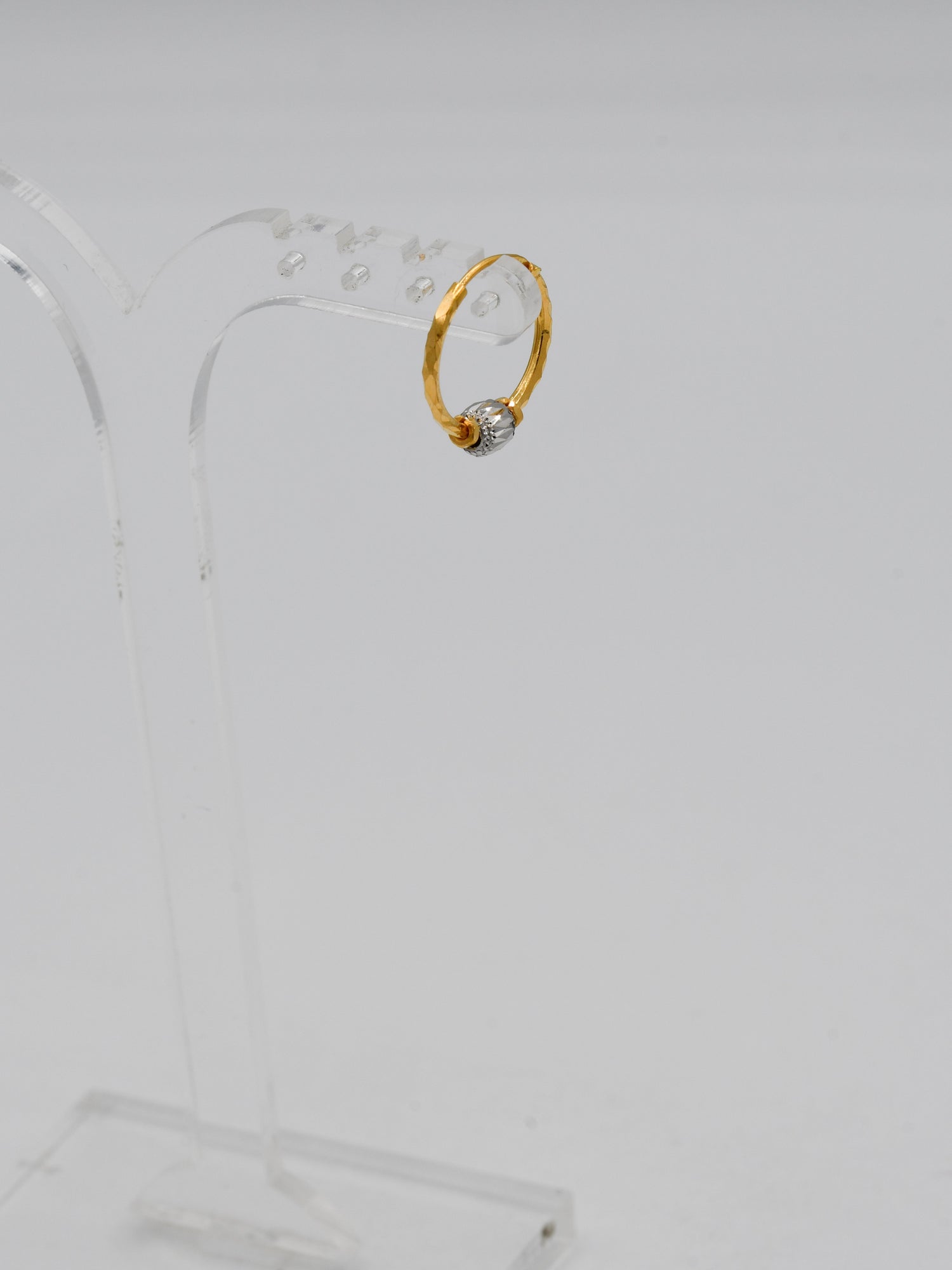 22Ct Gold Two Tone Ball Bali