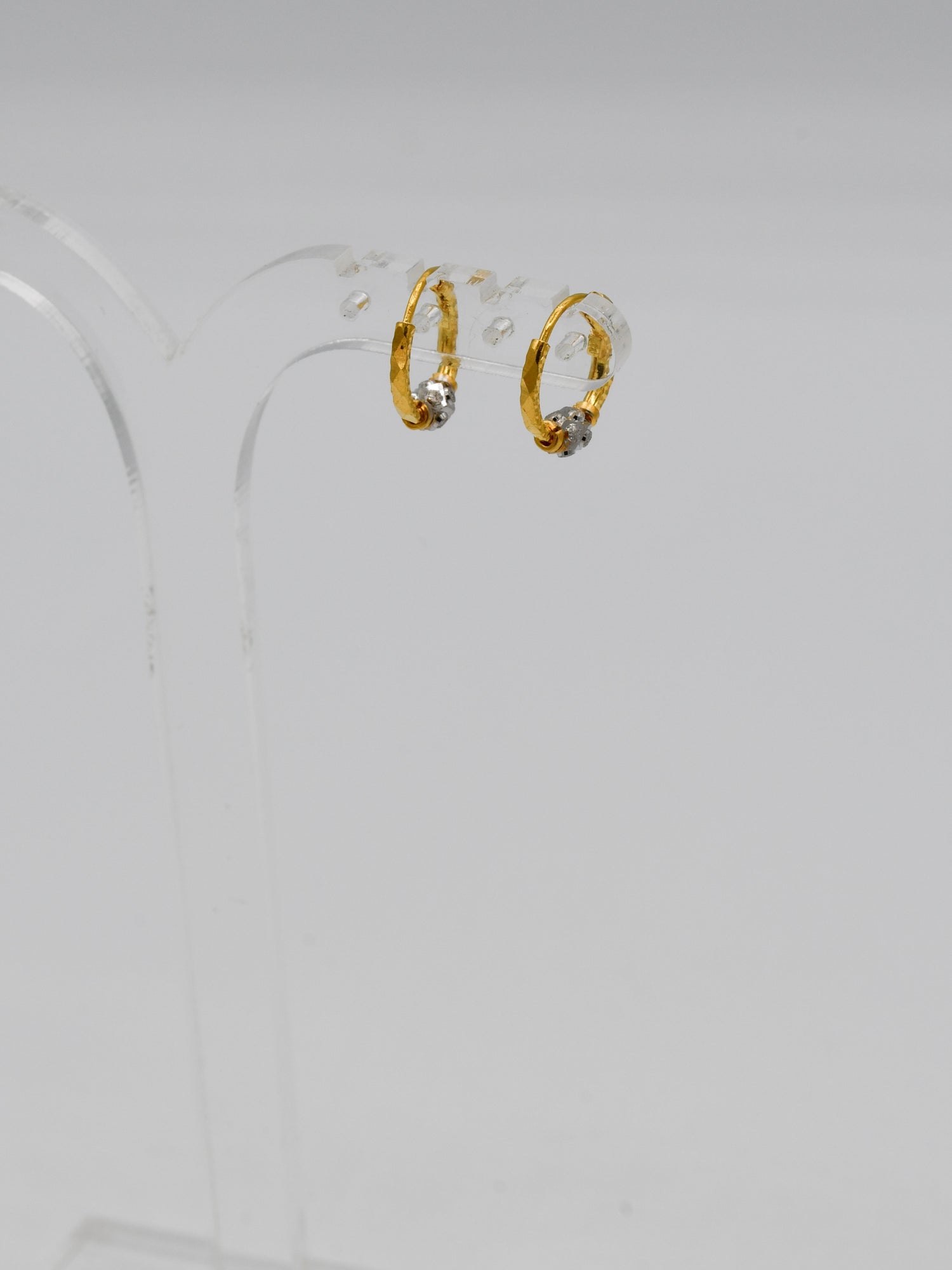 22Ct Gold Two Tone Ball Bali