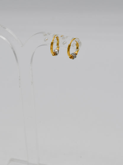 22Ct Gold Two Tone Ball Bali