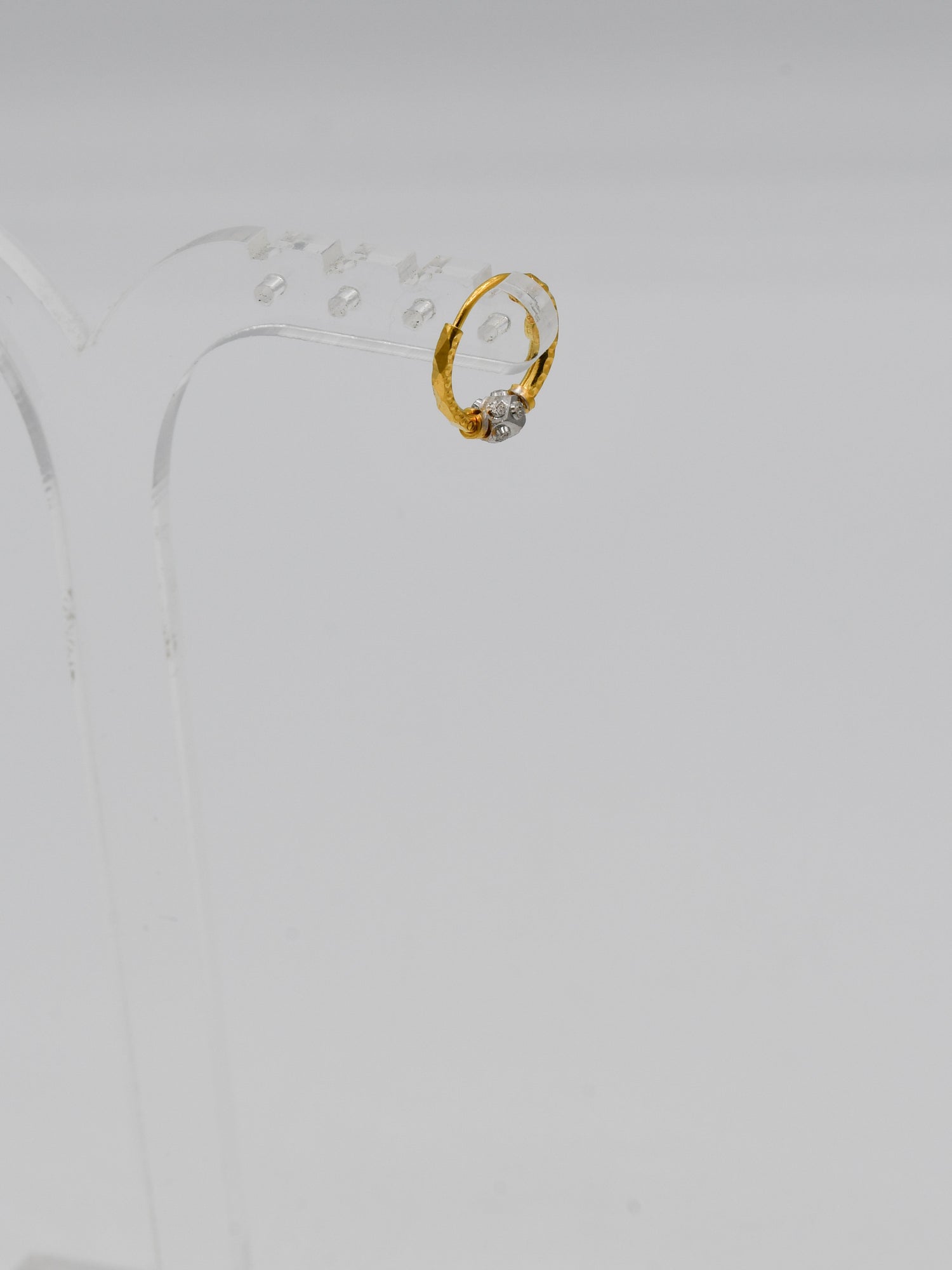 22Ct Gold Two Tone Ball Bali