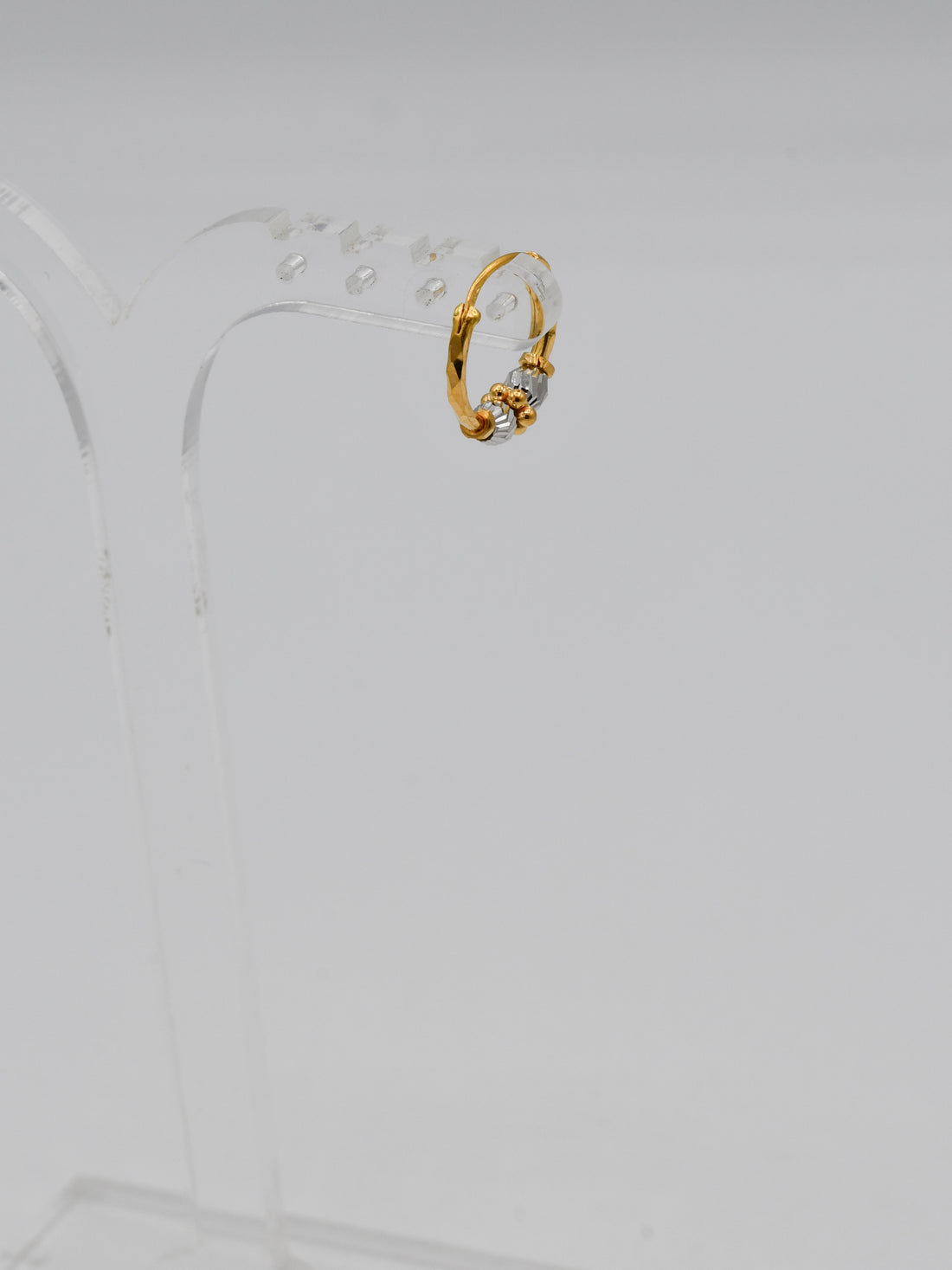 22Ct Gold Two Tone Ball Bali