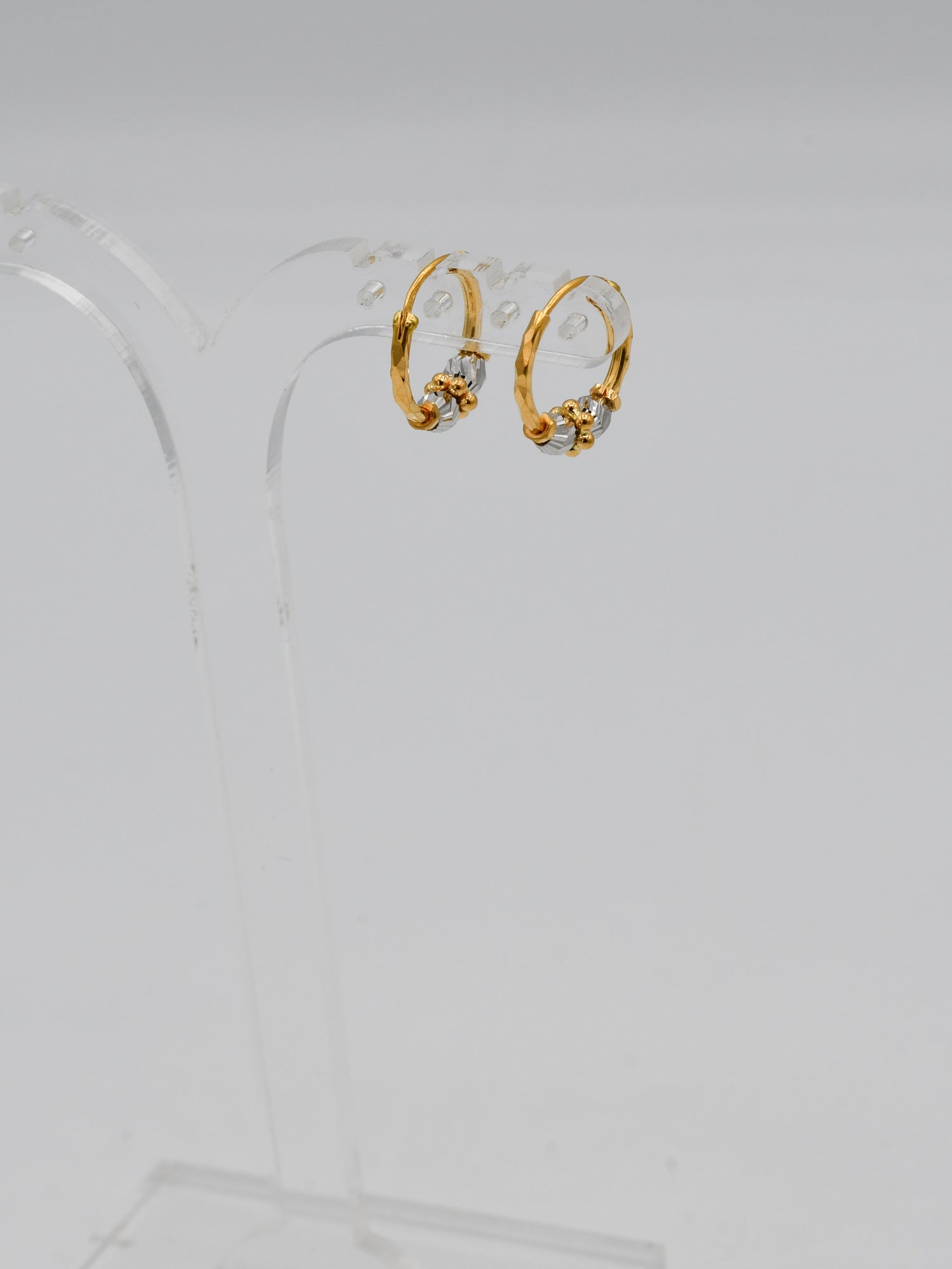 22Ct Gold Two Tone Ball Bali - Roop Darshan