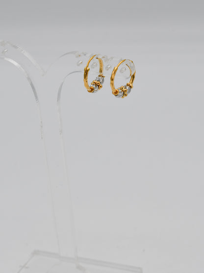 22Ct Gold Two Tone Ball Bali - Roop Darshan