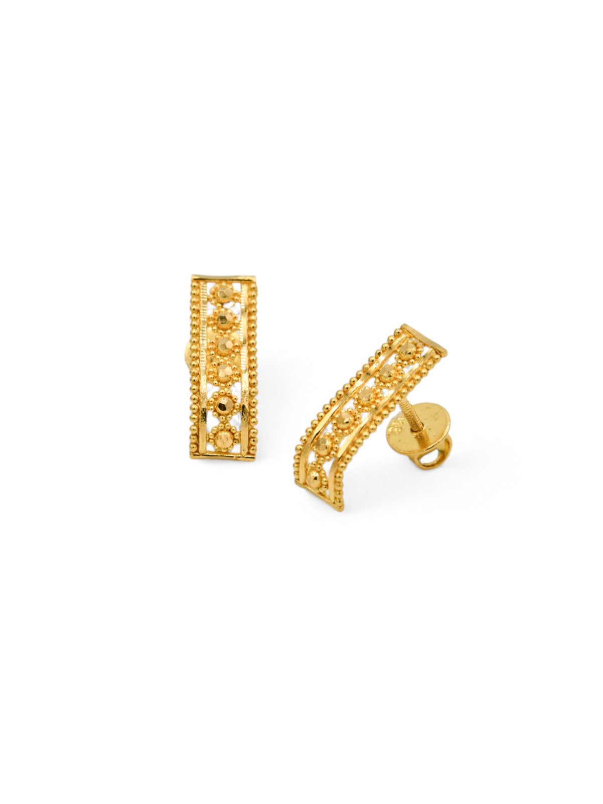 22ct Gold Stud Earrings