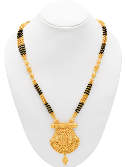 22Ct Gold Long Mangal Sutra - Roop Darshan