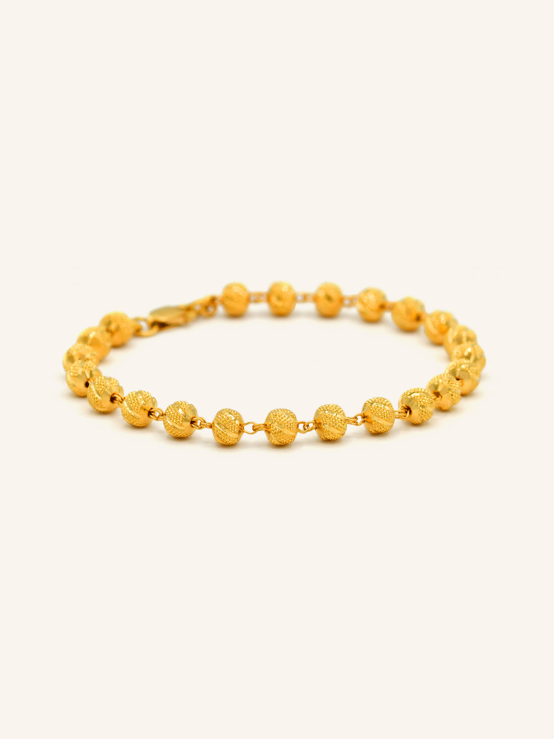 22ct Gold Ball Bracelet