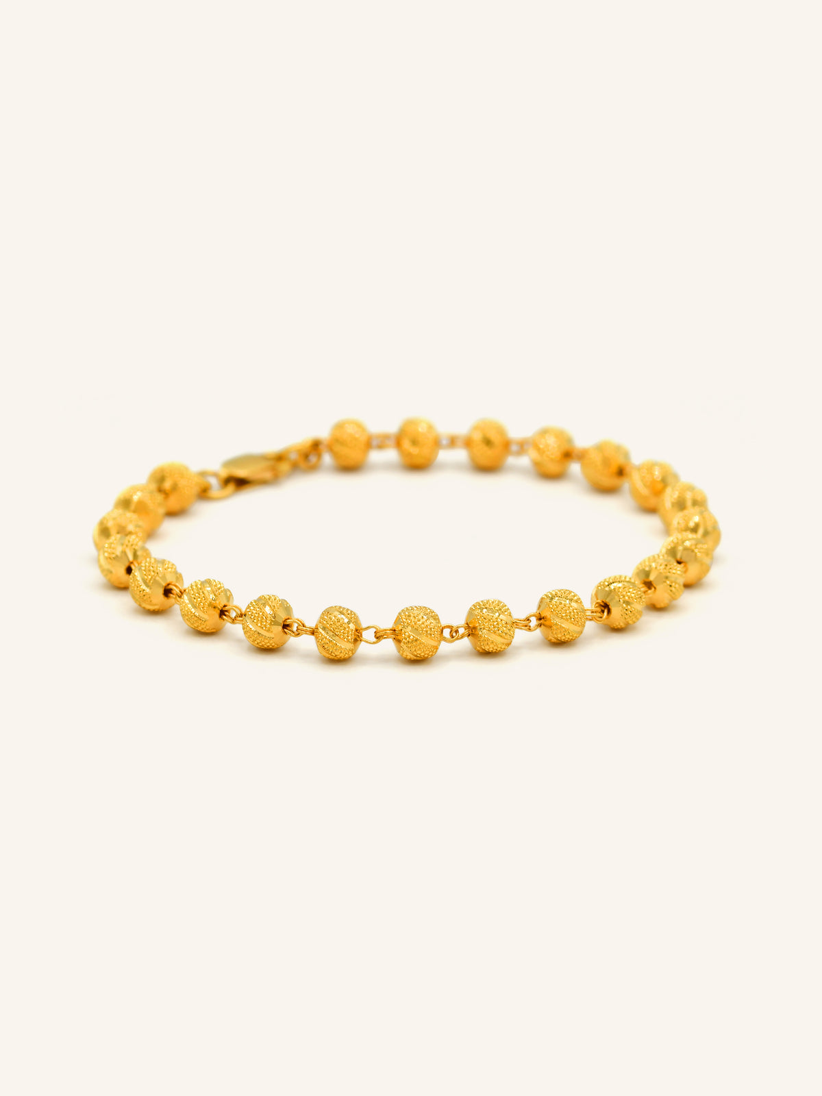 22ct Gold Ball Bracelet