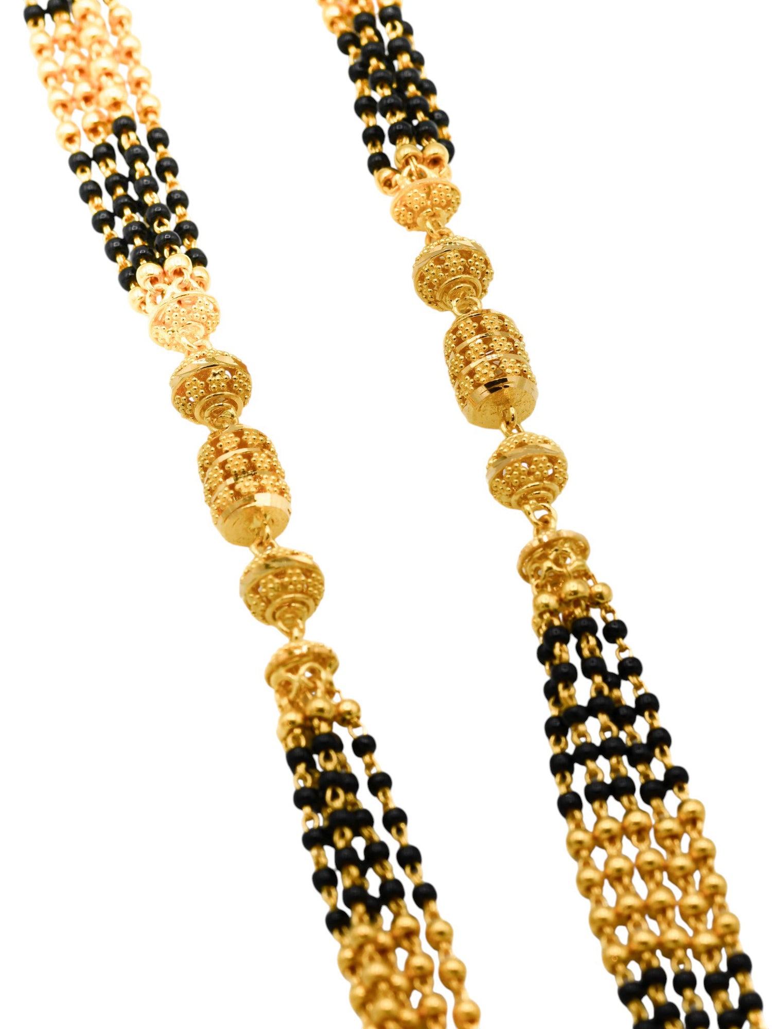 22Ct Gold Long Mangal Sutra - Roop Darshan