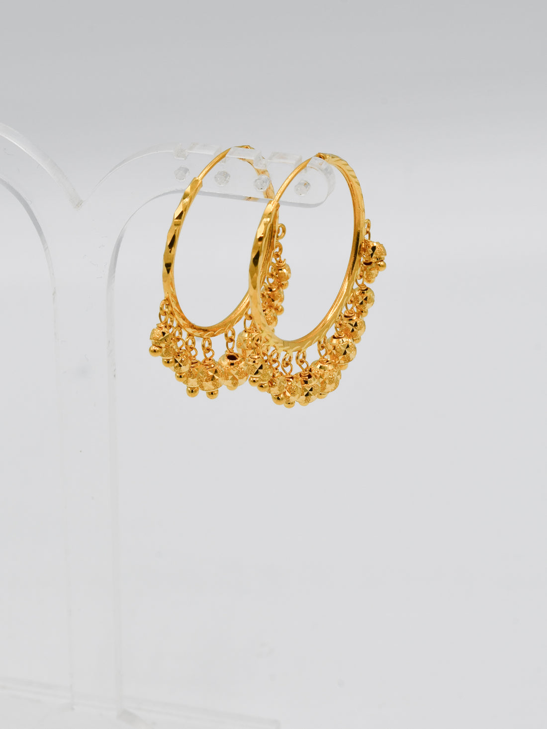 22Ct Gold Ball Hanging Bali