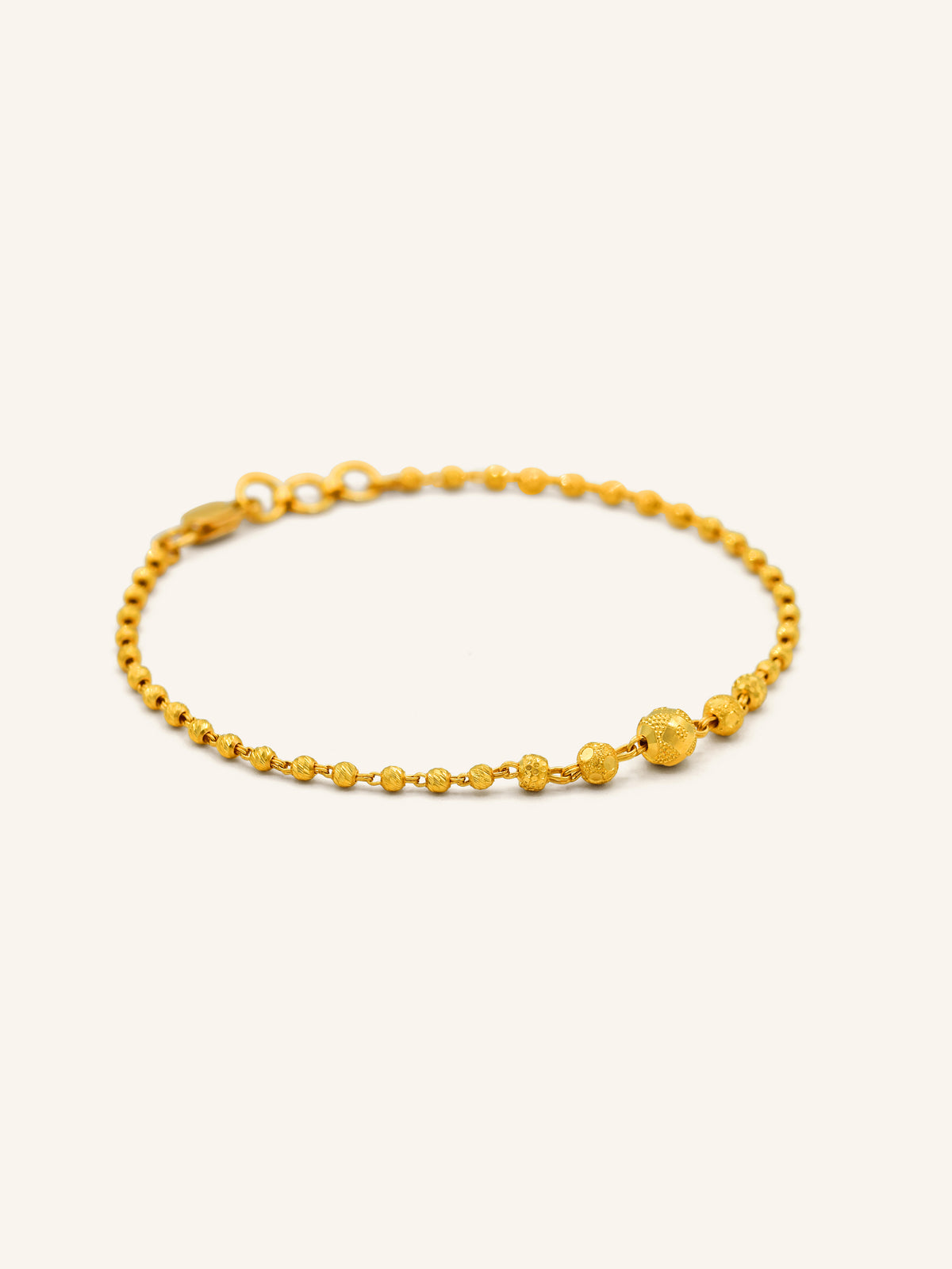 22ct Gold Ball Bracelet