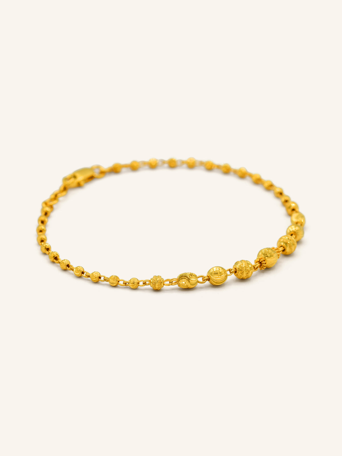 22ct Gold Ball Bracelet