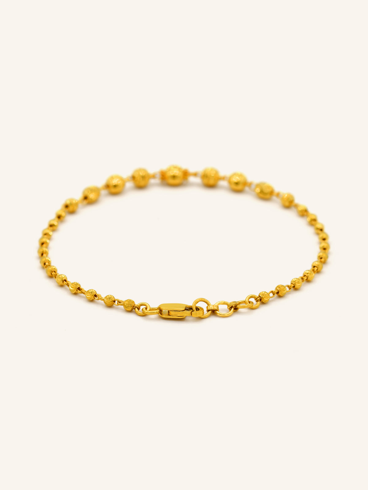 22ct Gold Ball Bracelet